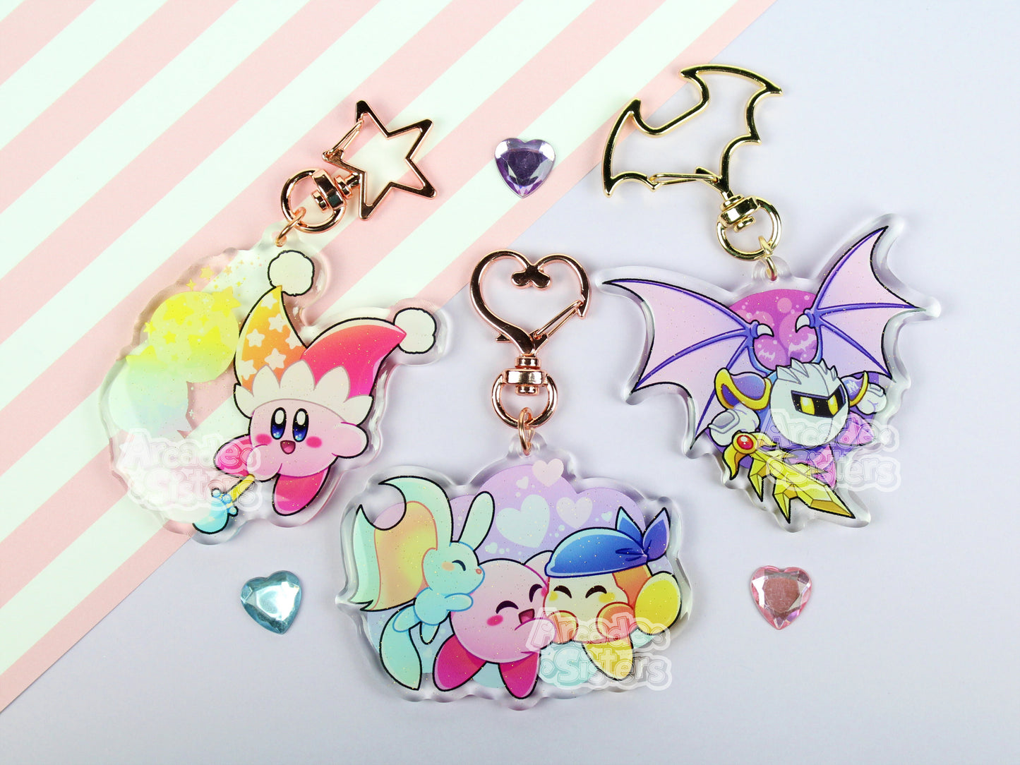 Kirby & Friends Keychain [NO RESTOCK]