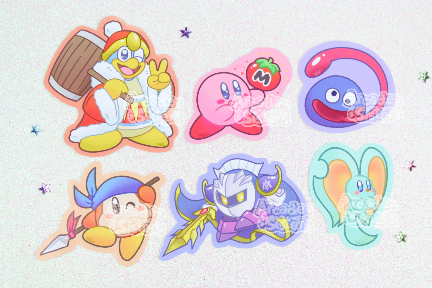 Kirby Stickers & Badges