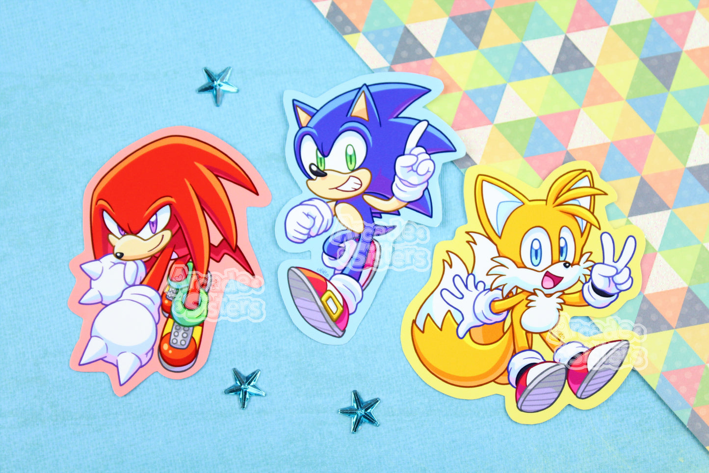 Sonic Stickers & Badges