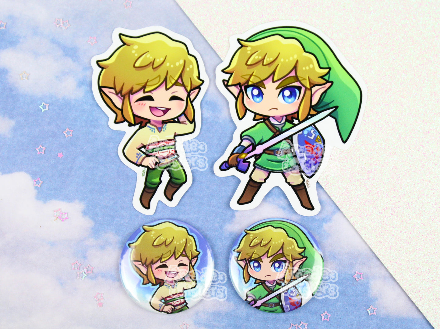 Skyward Sword Stickers & Badges