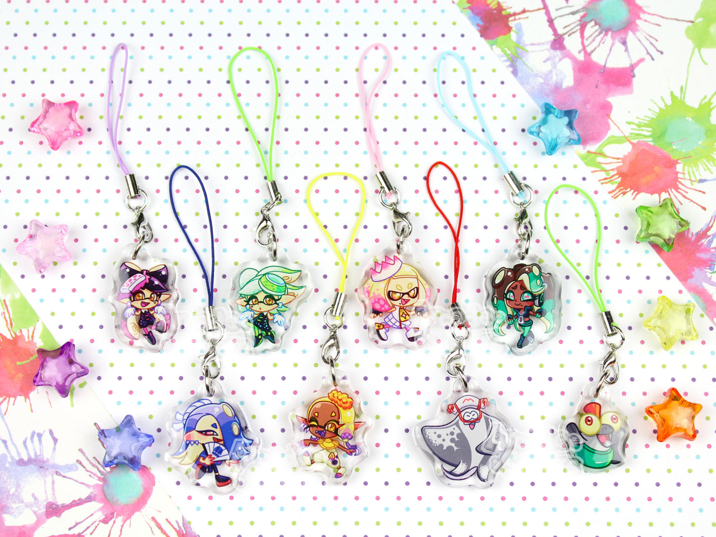 Splatoon Phone Charm