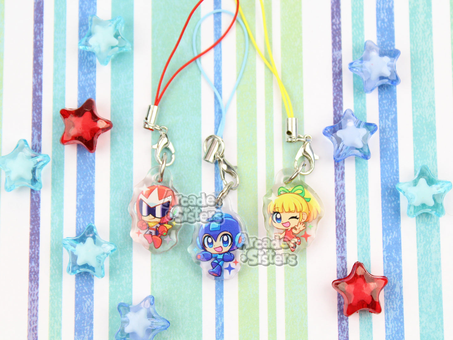 Megaman Phone Charm