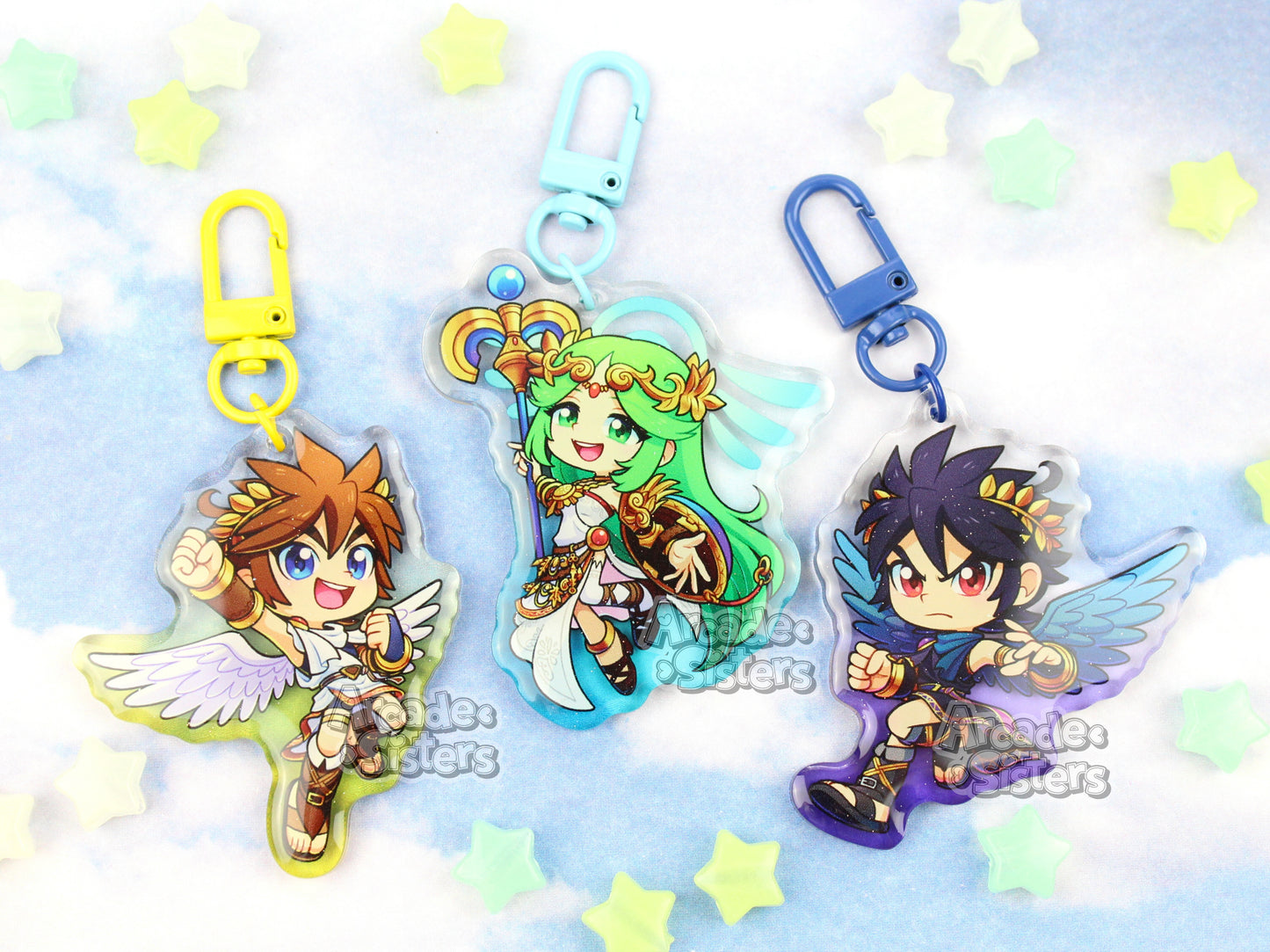 Kid Icarus Keychain