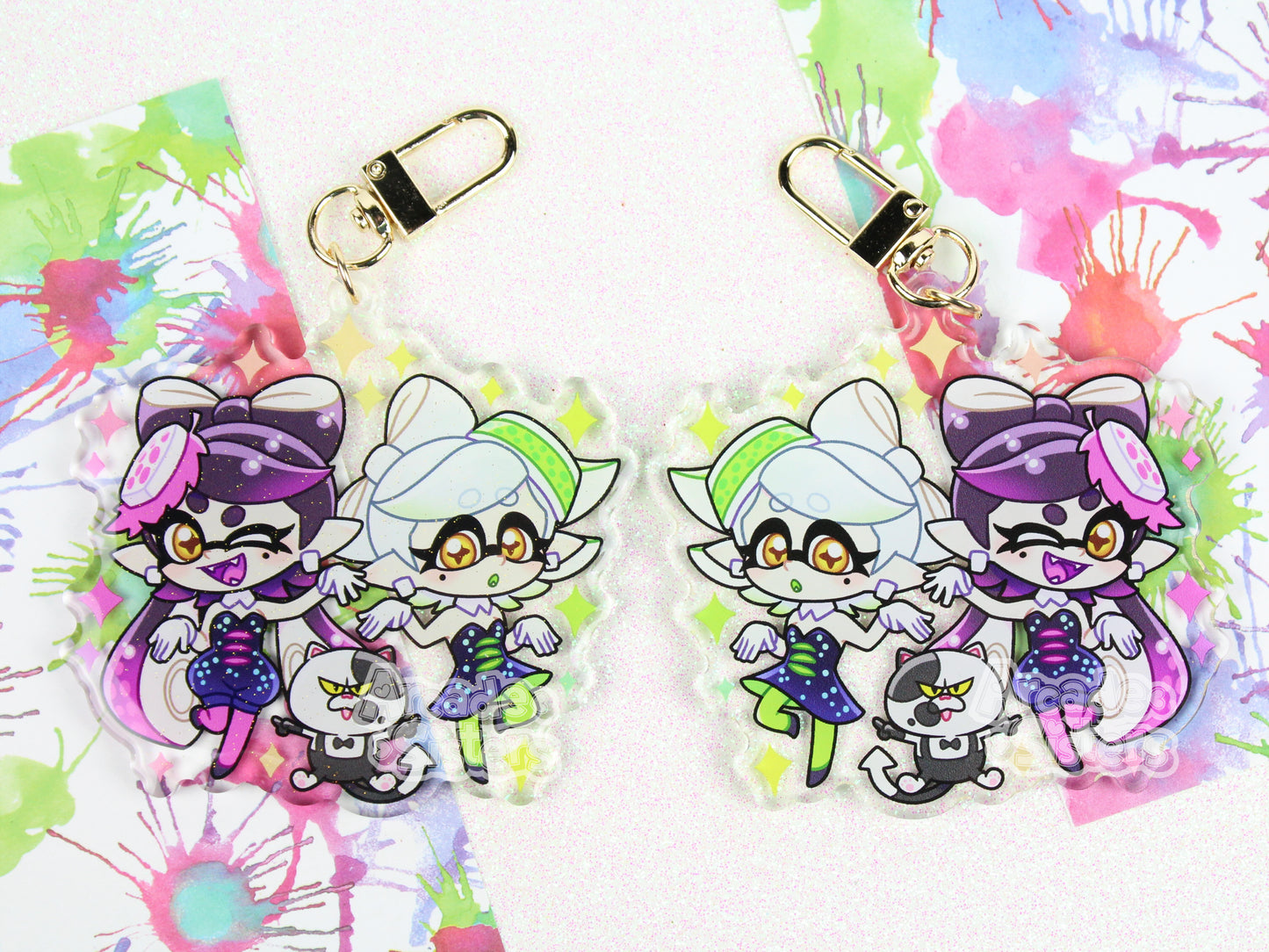 Splatoon Idols Keychain