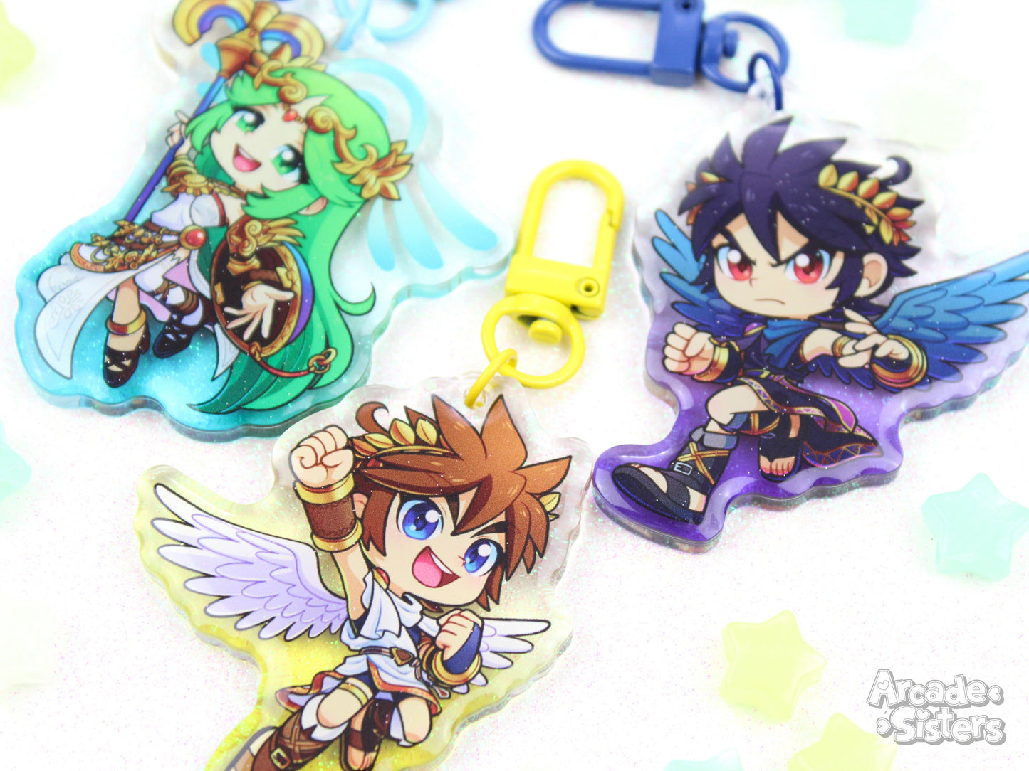 Kid Icarus Keychain