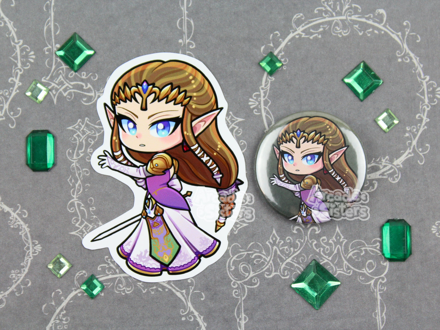 Twilight Princess Stickers & Badges