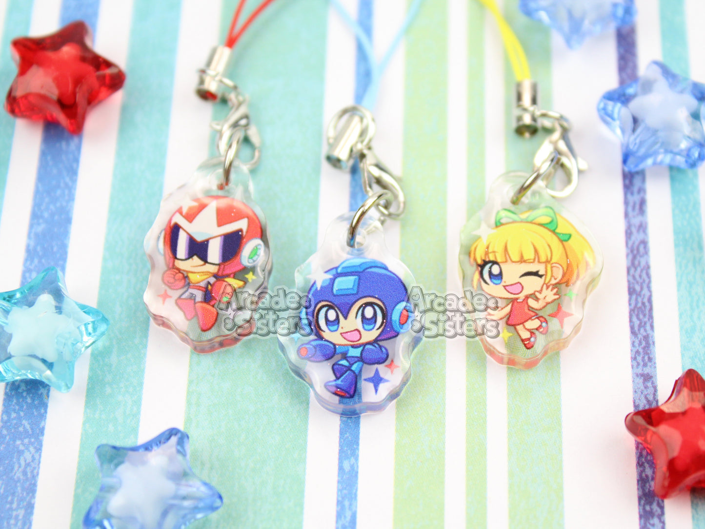 Megaman Phone Charm
