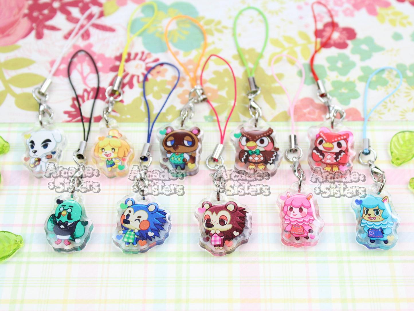 Animal Crossing Phone Charm