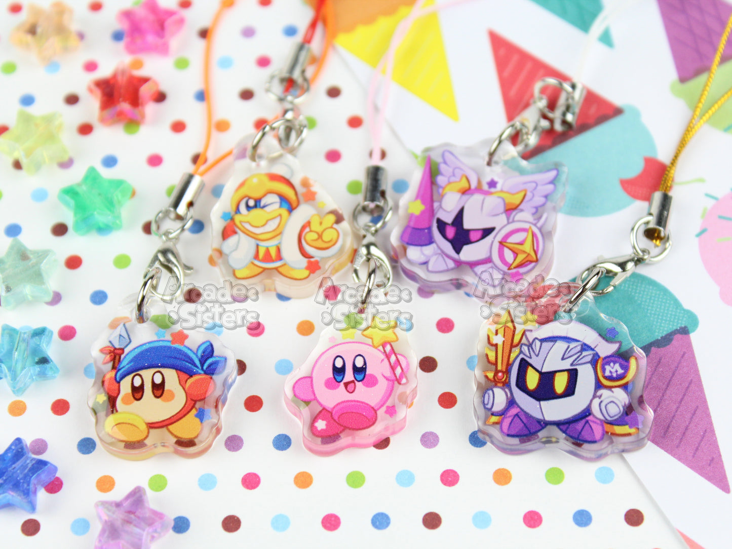 *NEW* Kirby Phone Charm