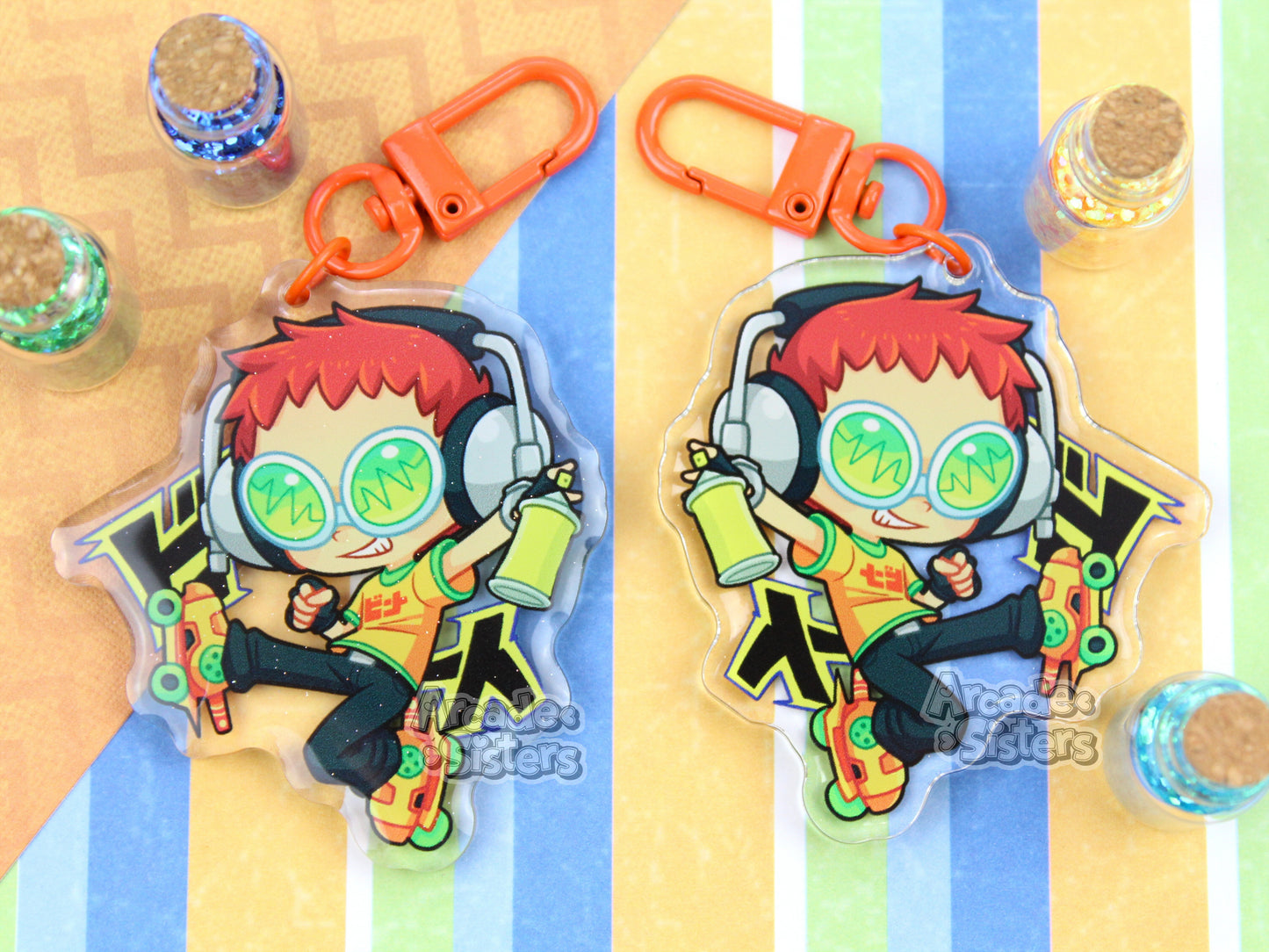 Jet Set Radio Keychain