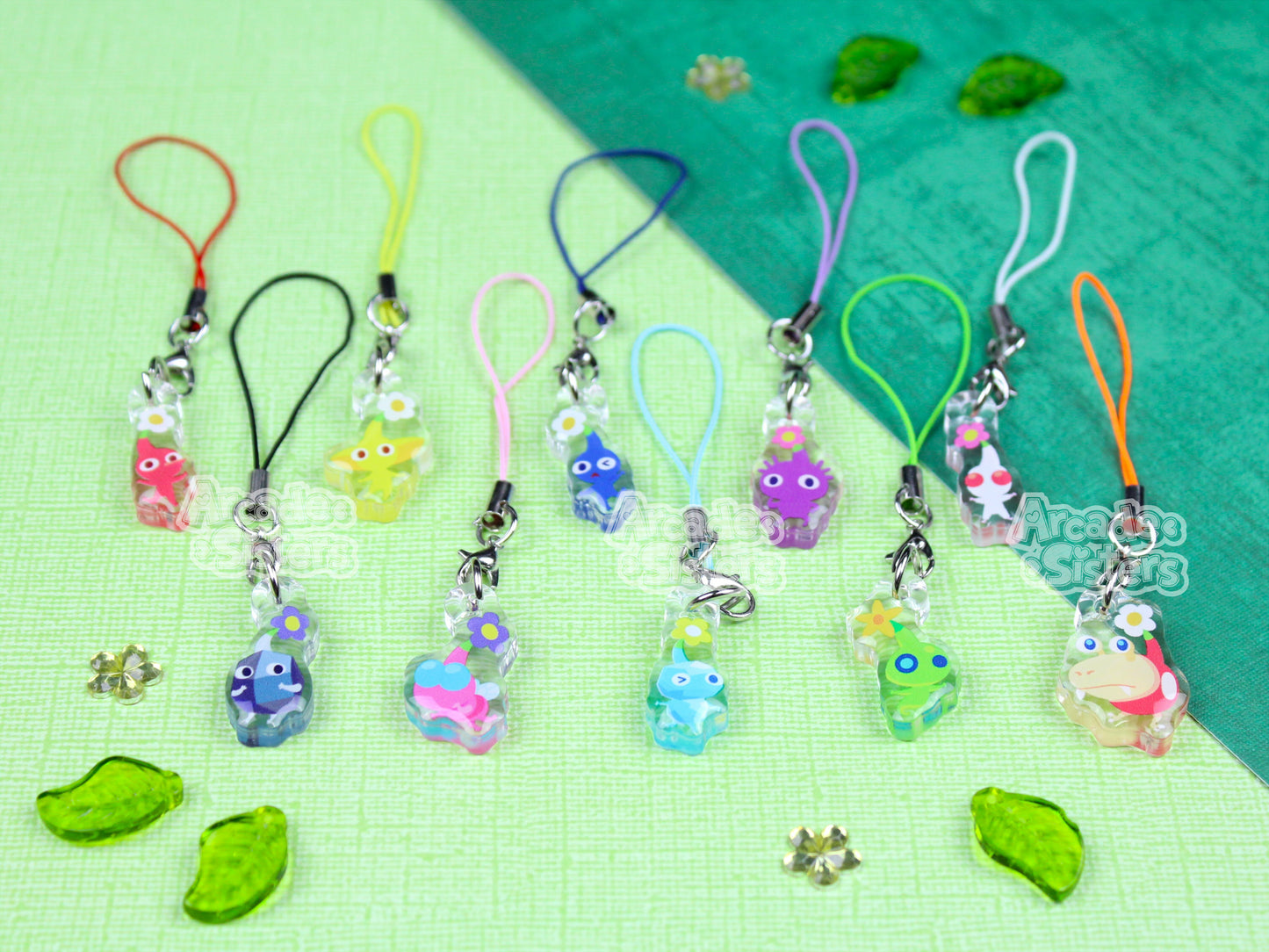 Pikmin Phone Charm