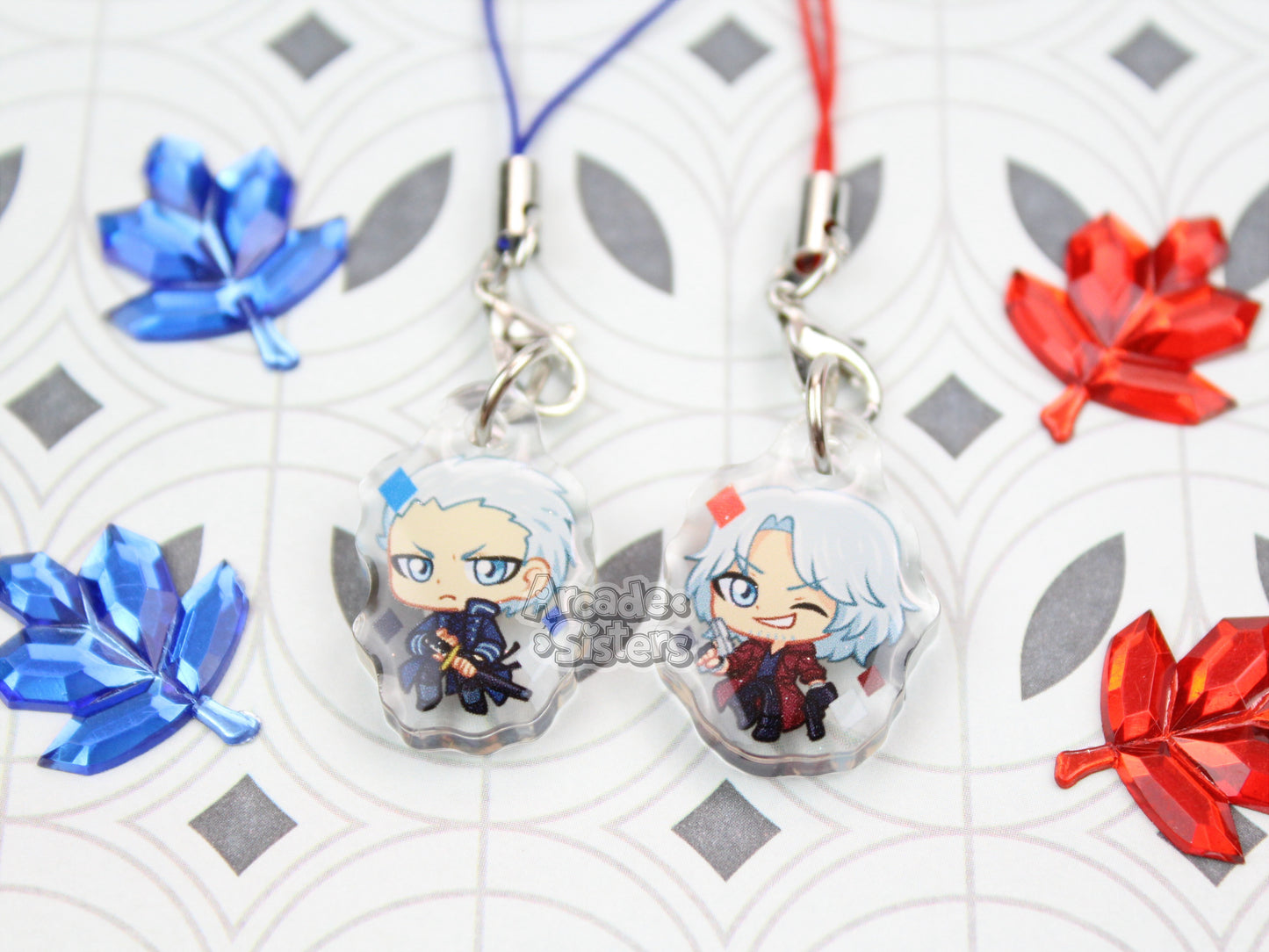 Crying Devil Phone Charm