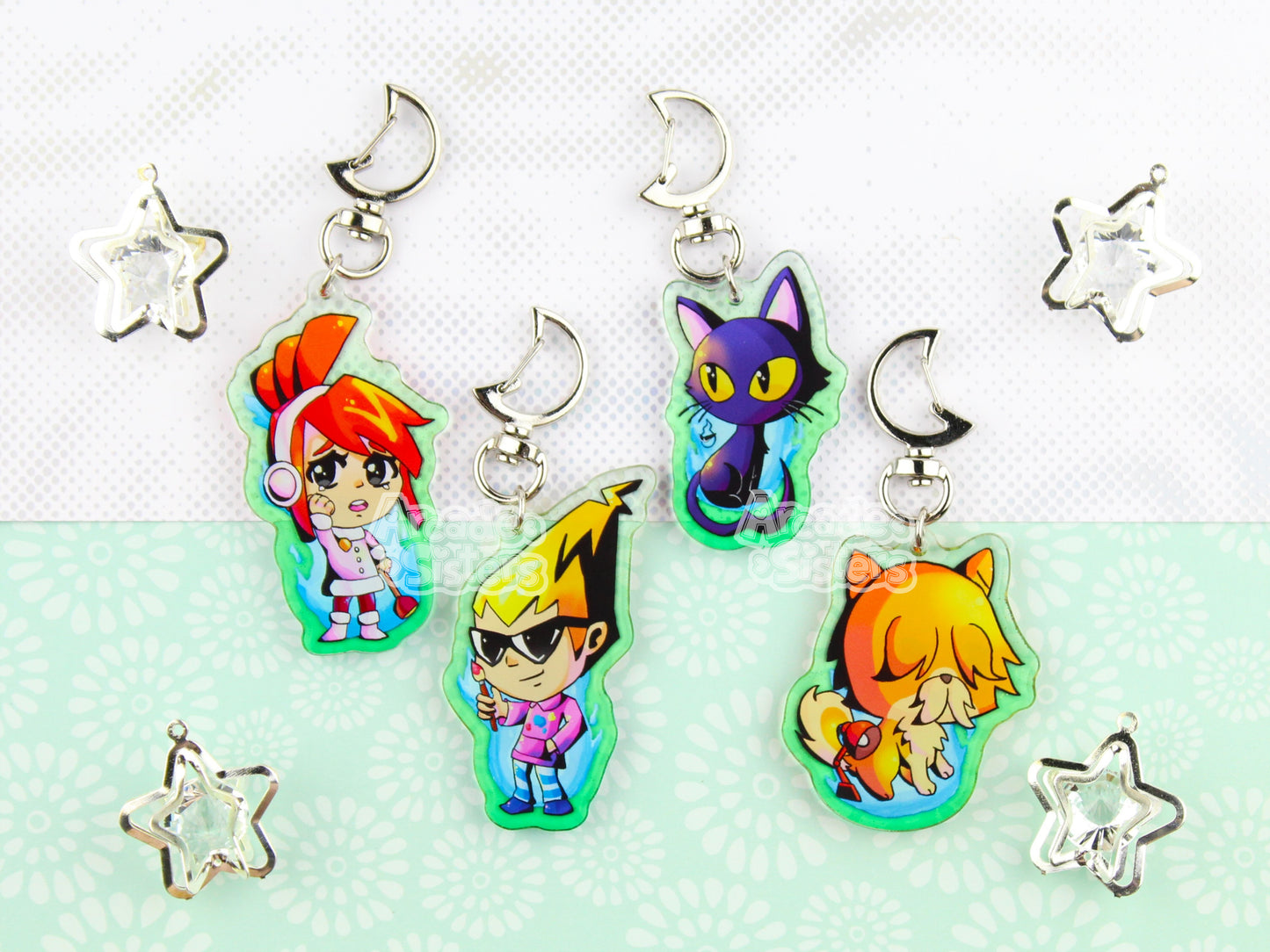 Tricky Ghost Keychain