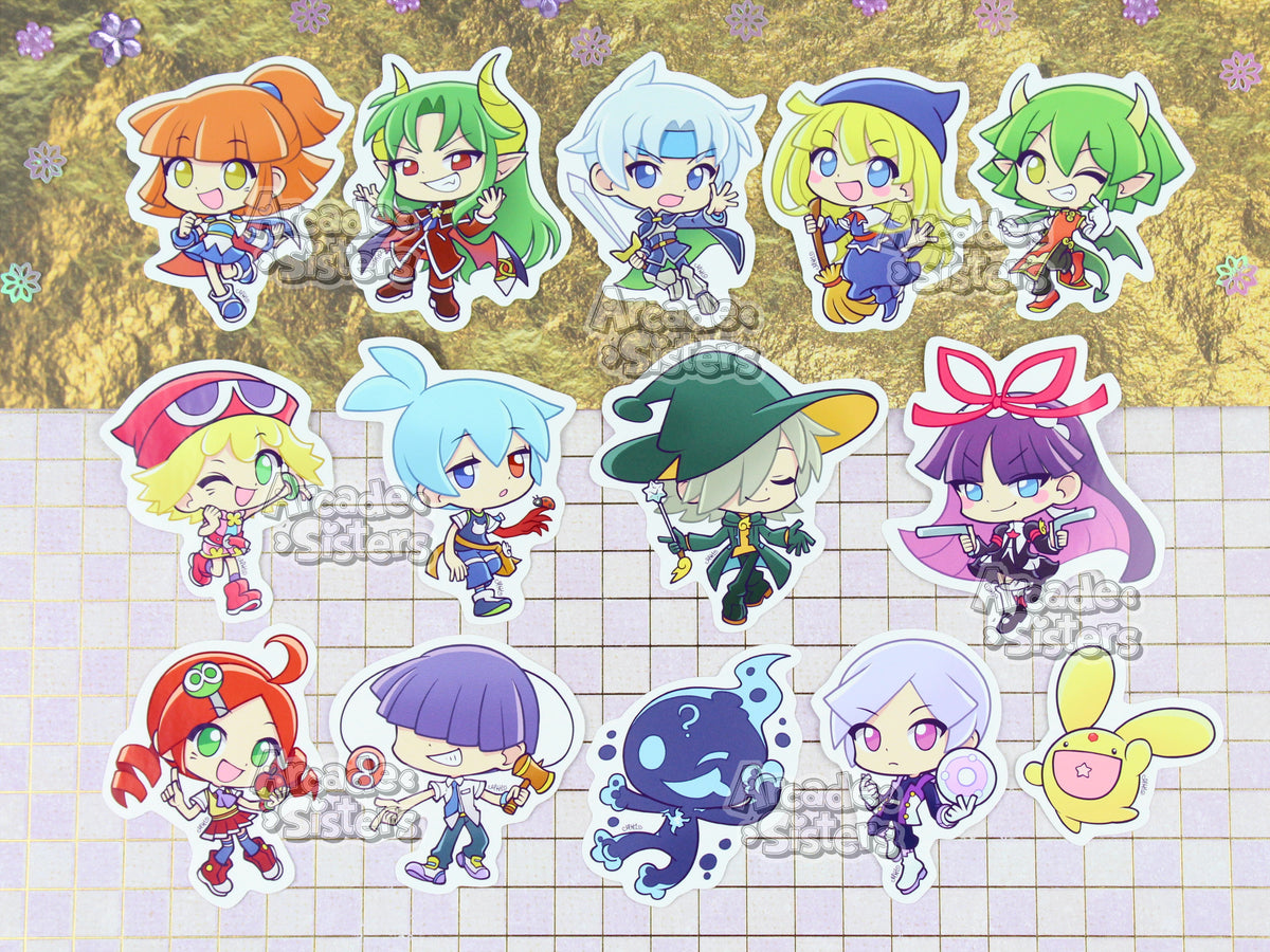 Puyo Stickers & Badges