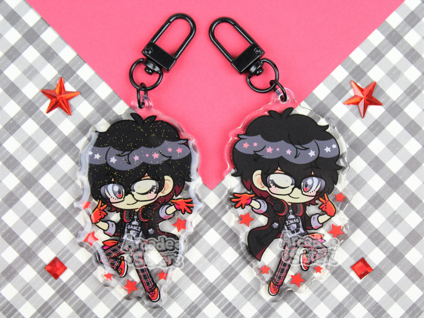 Persona Dancing Keychain