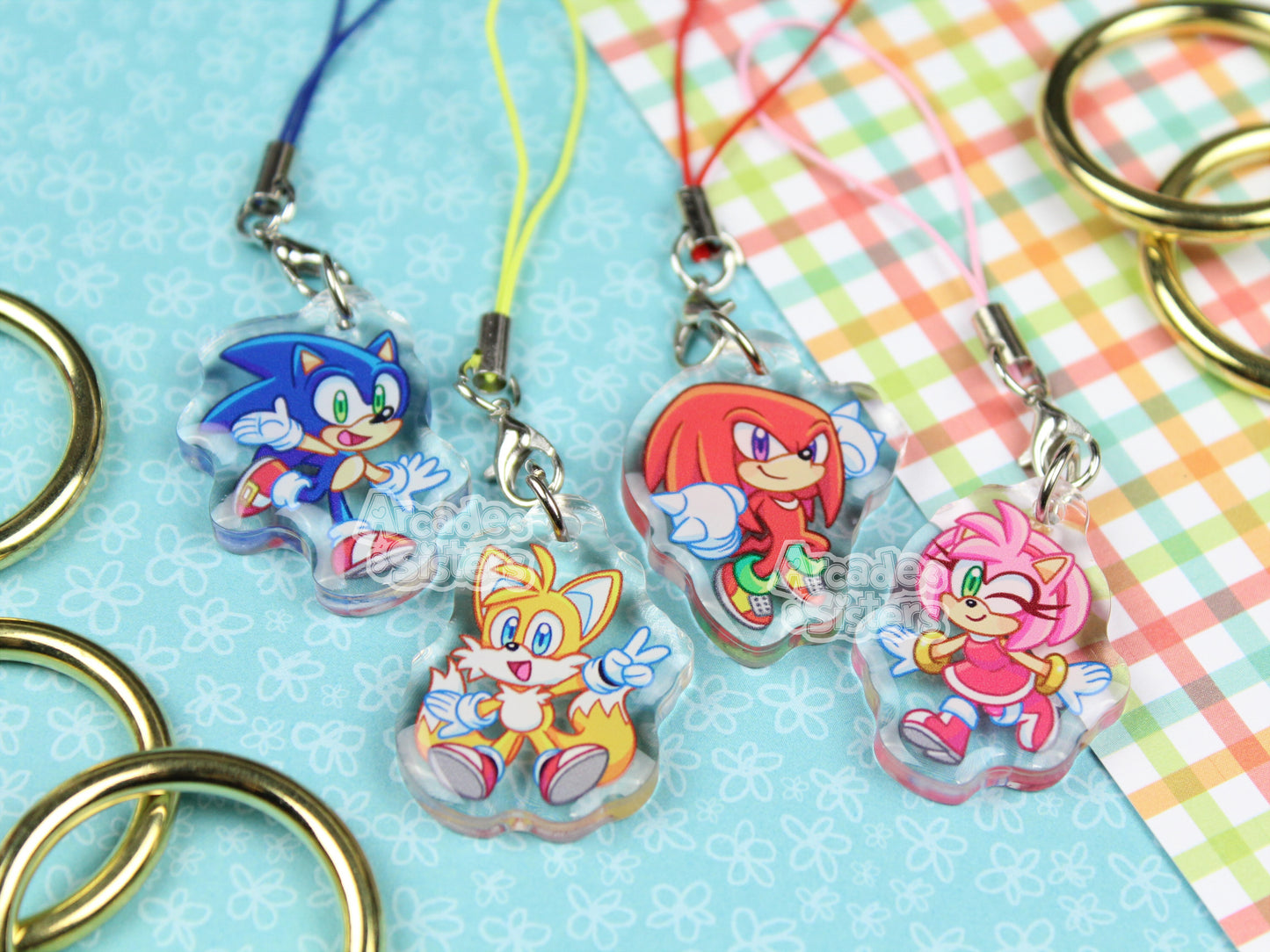 Sonic Phone Charm