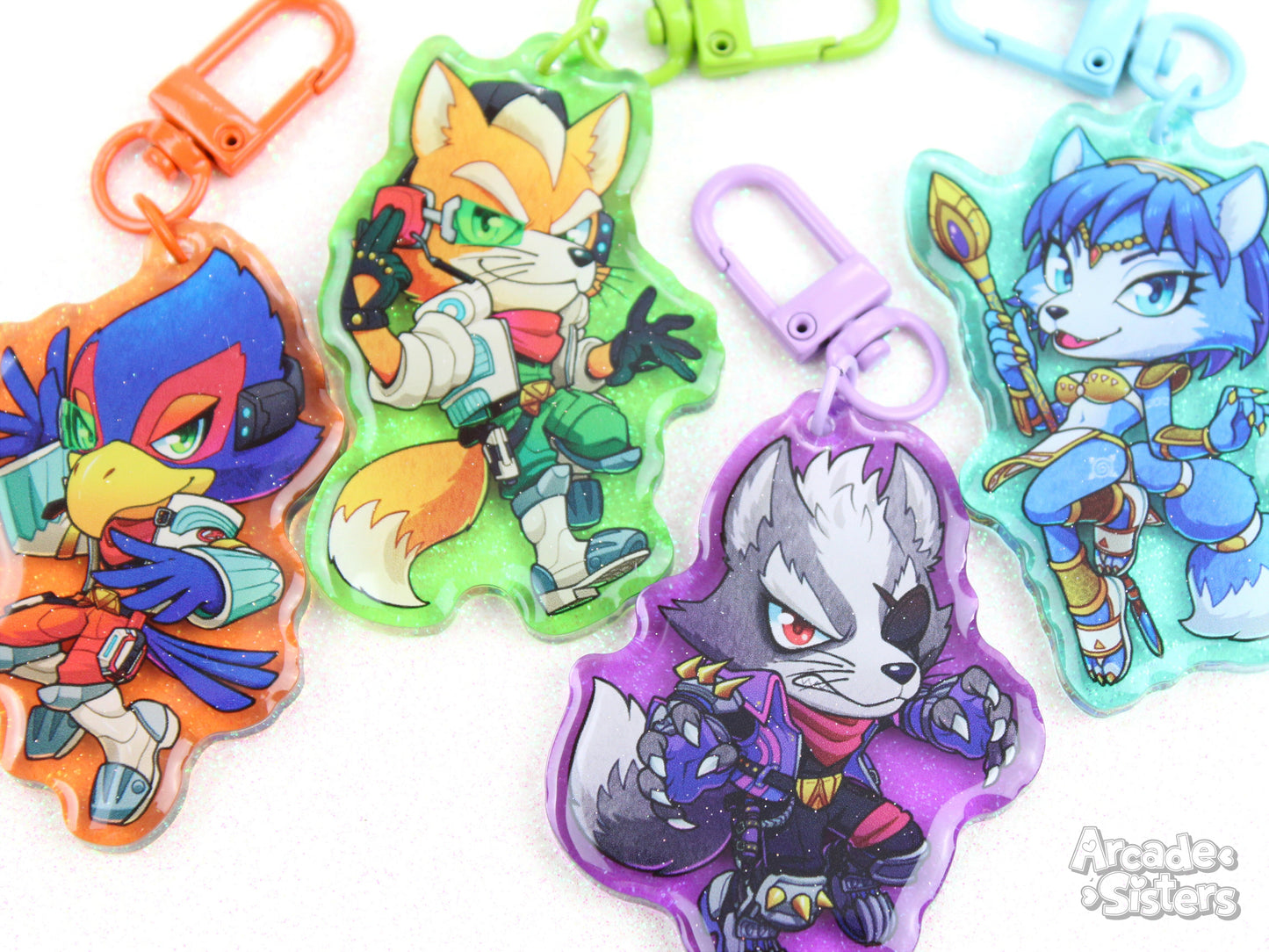 Starfox Keychain