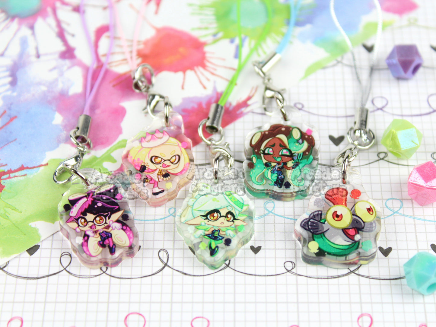 *NEW* Splatoon Phone Charm