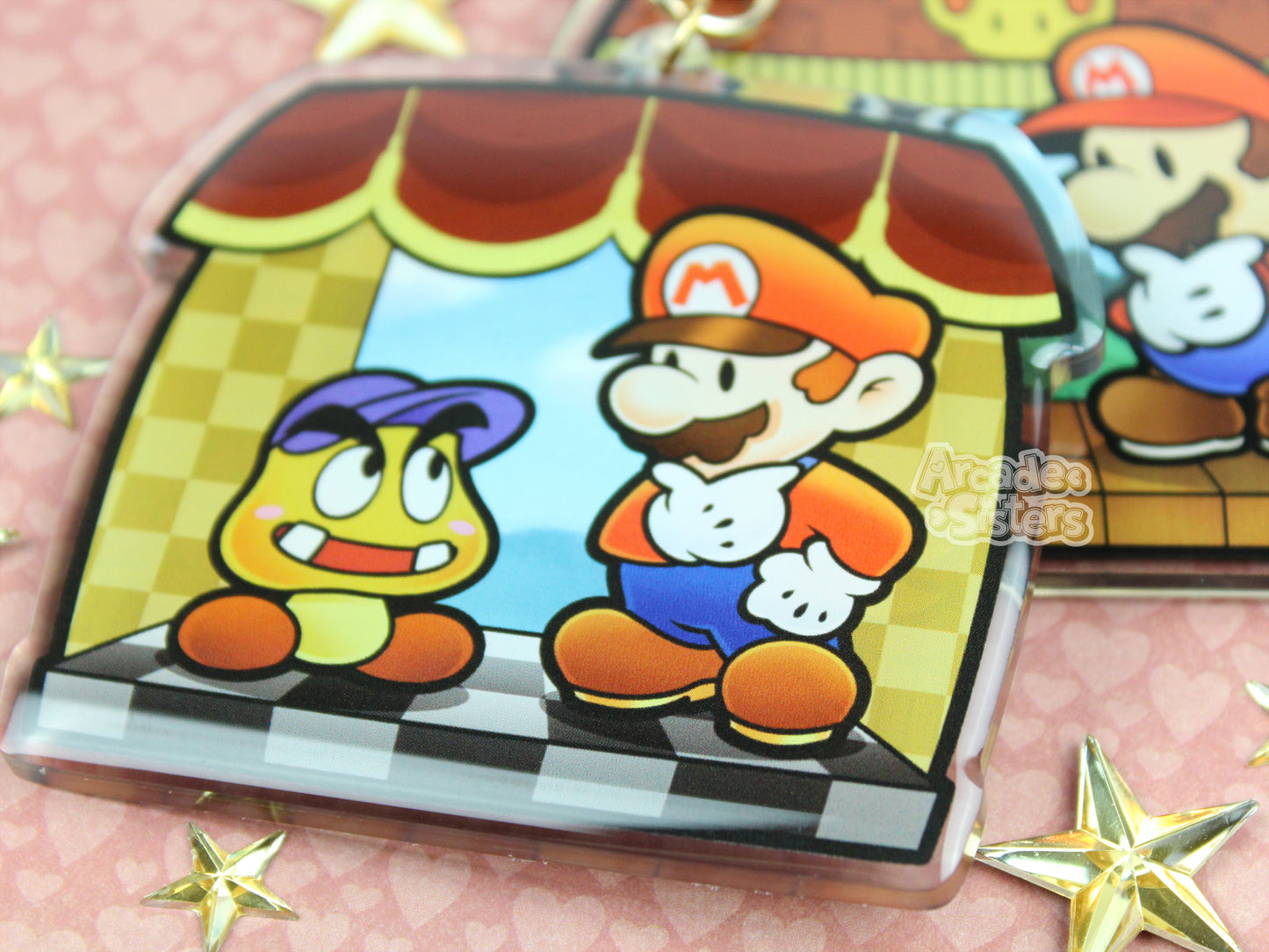 Paper Mario Keychain