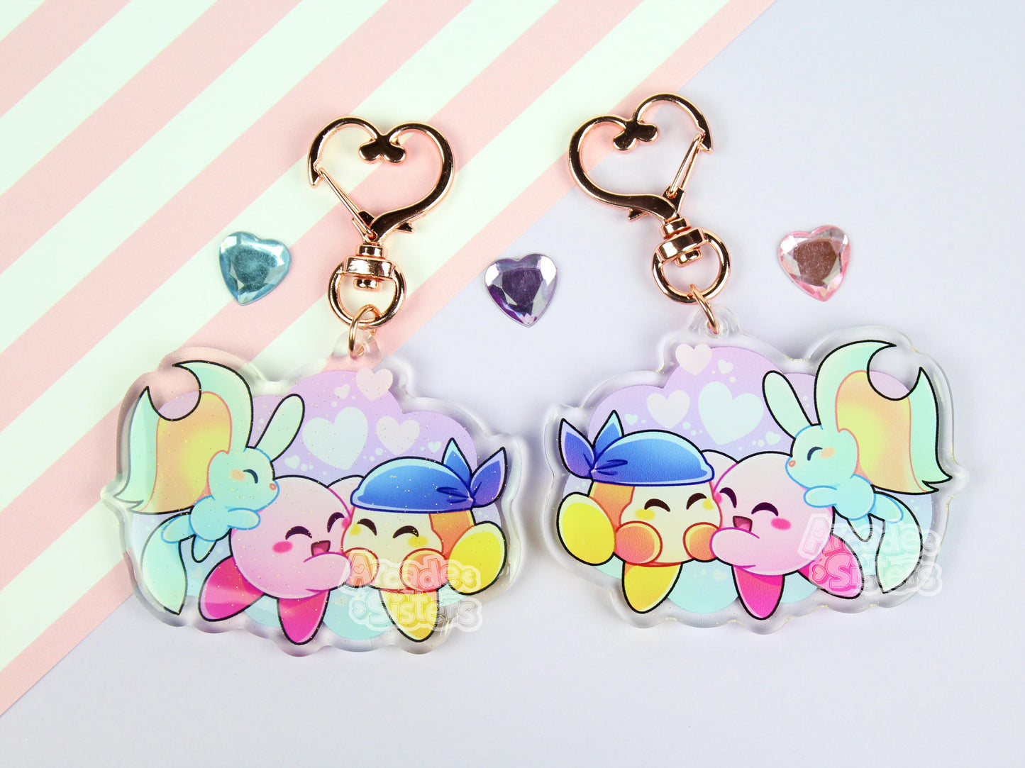 Kirby & Friends Keychain [NO RESTOCK]