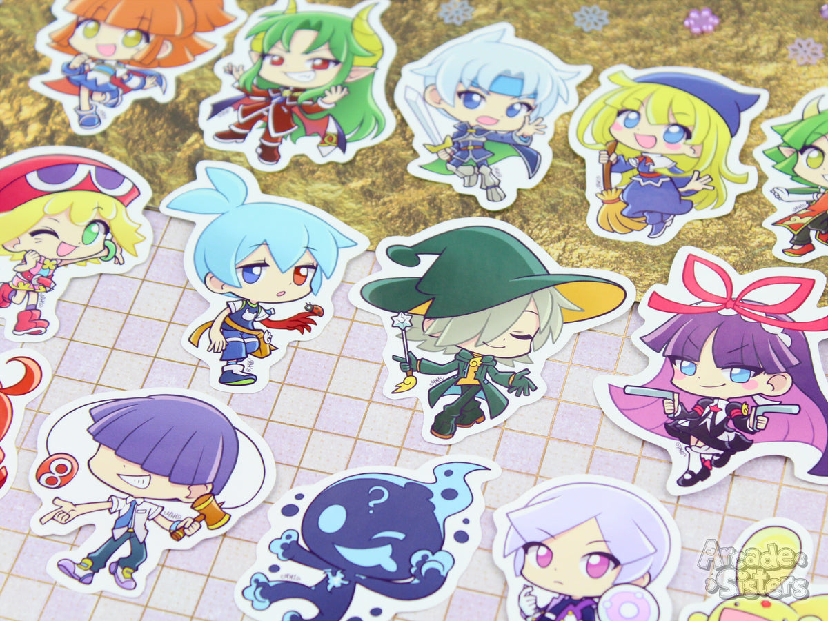 Puyo Stickers & Badges