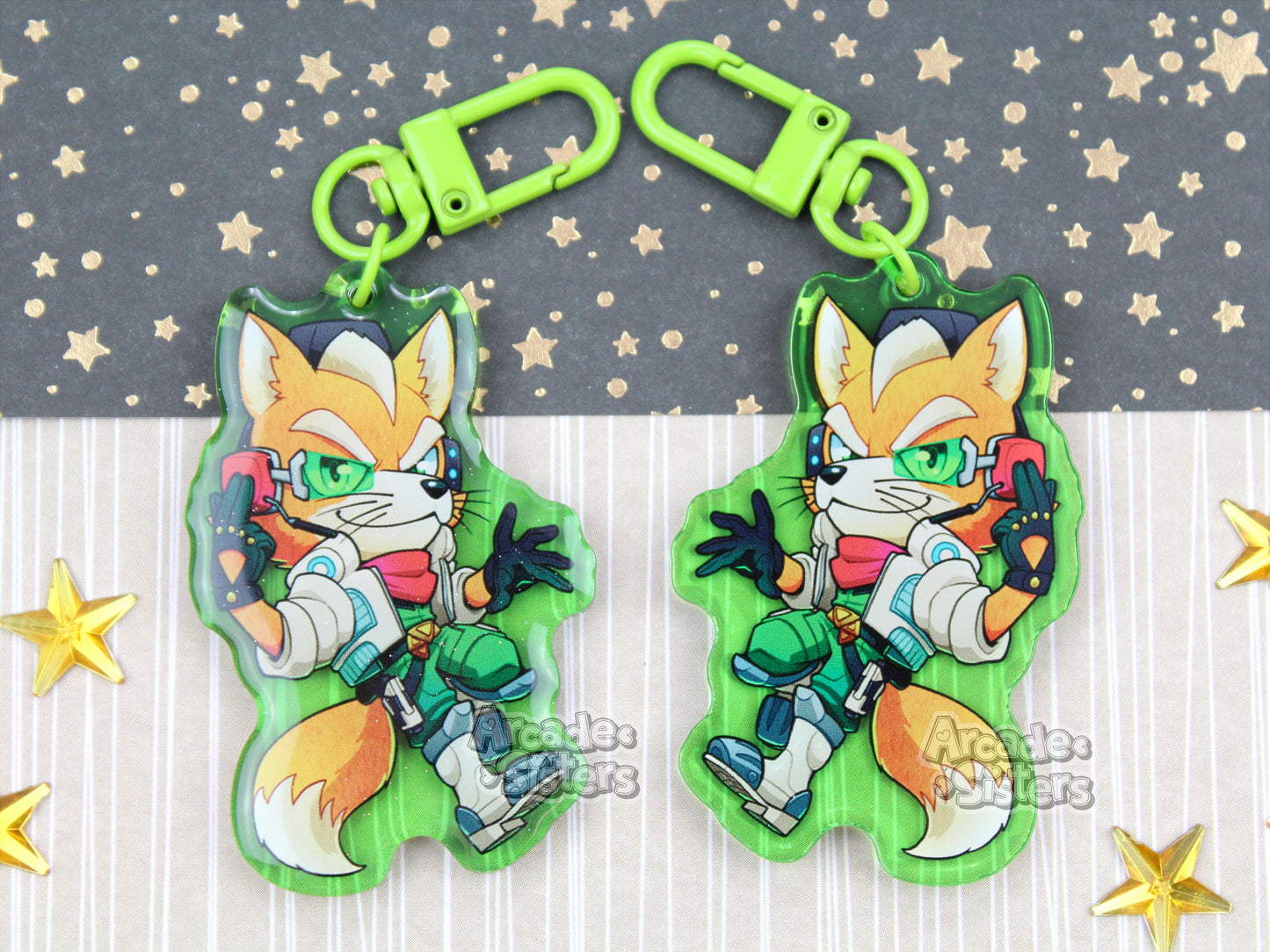 Starfox Keychain