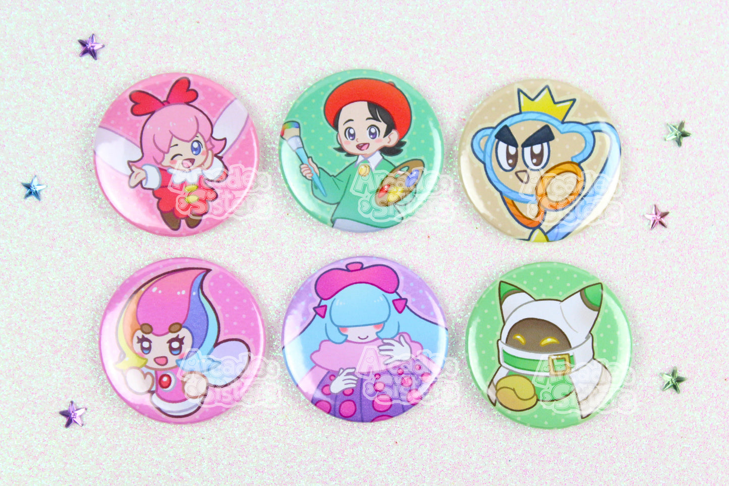 Kirby Stickers & Badges