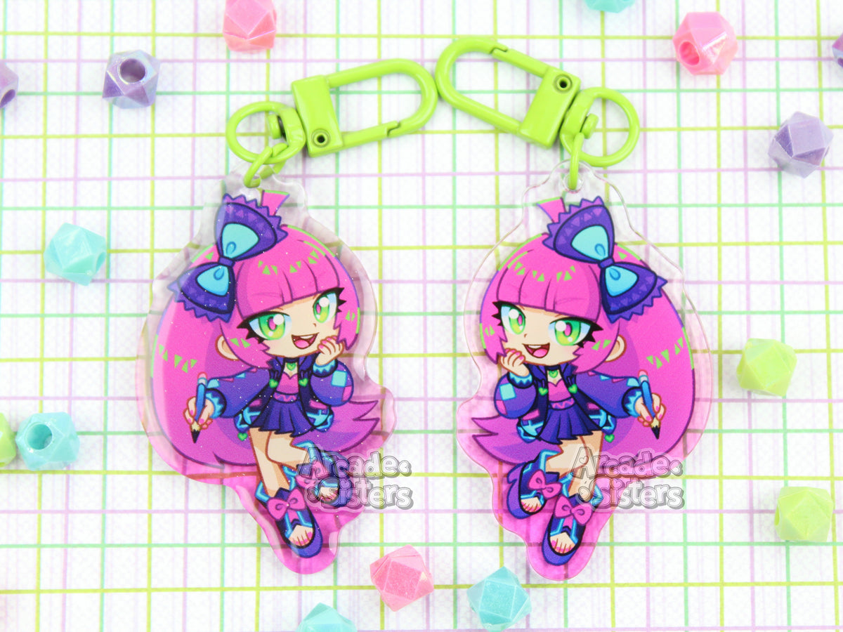 Arcade Sisters Keychain