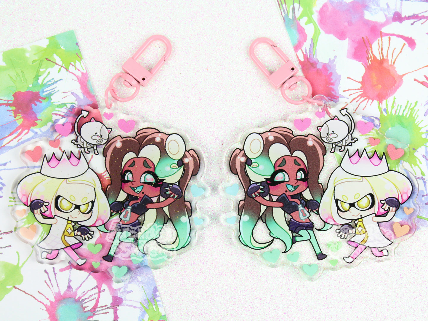 Splatoon Idols Keychain