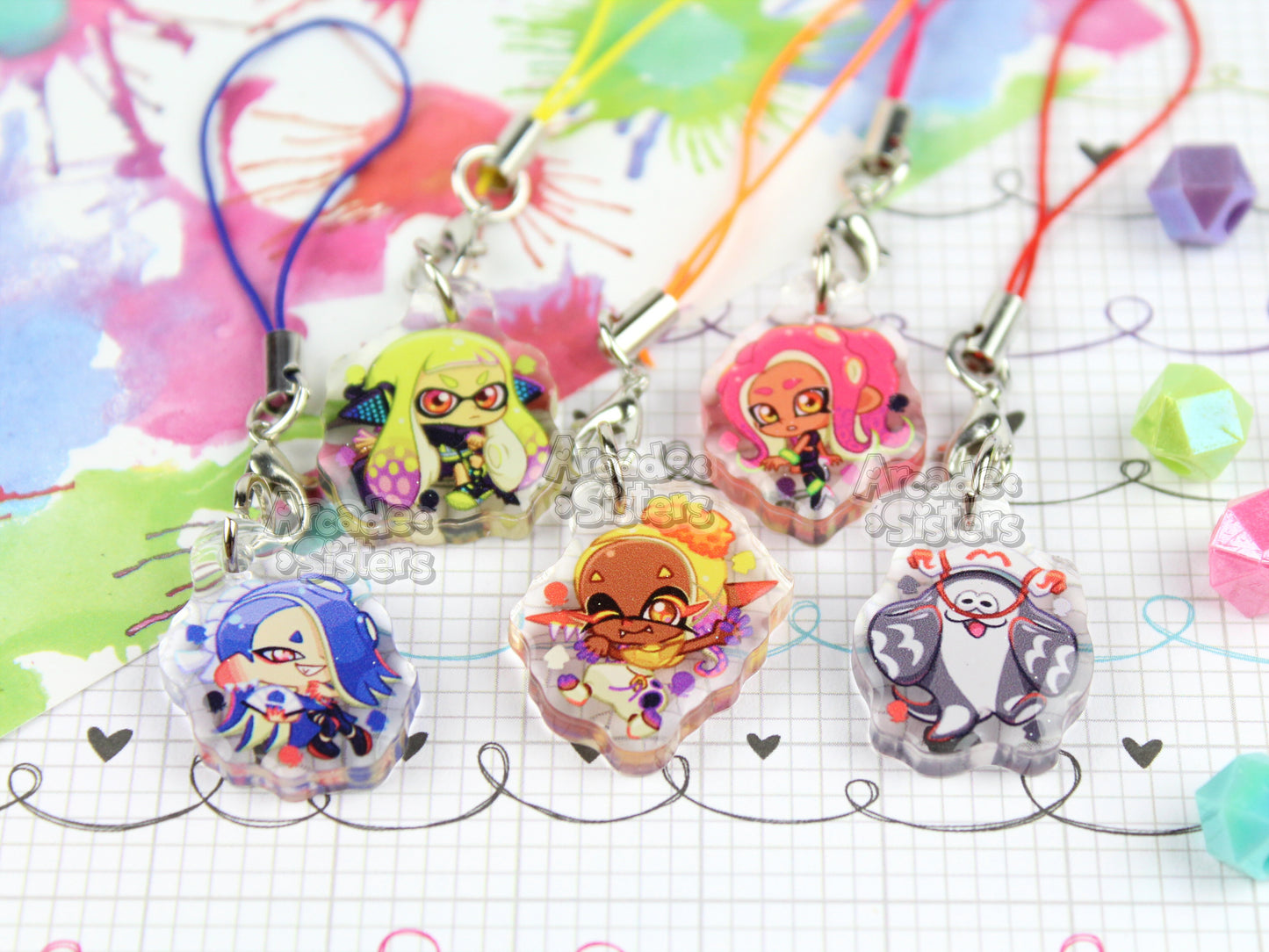 *NEW* Splatoon Phone Charm