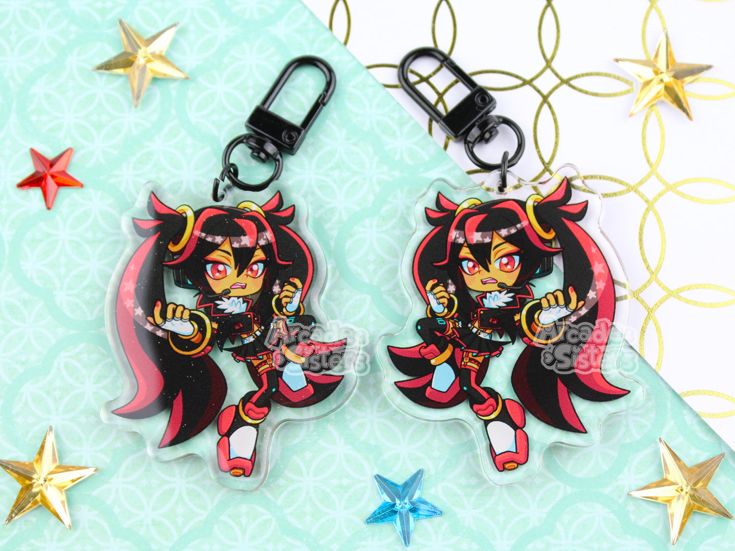 Miku Sonic Keychain