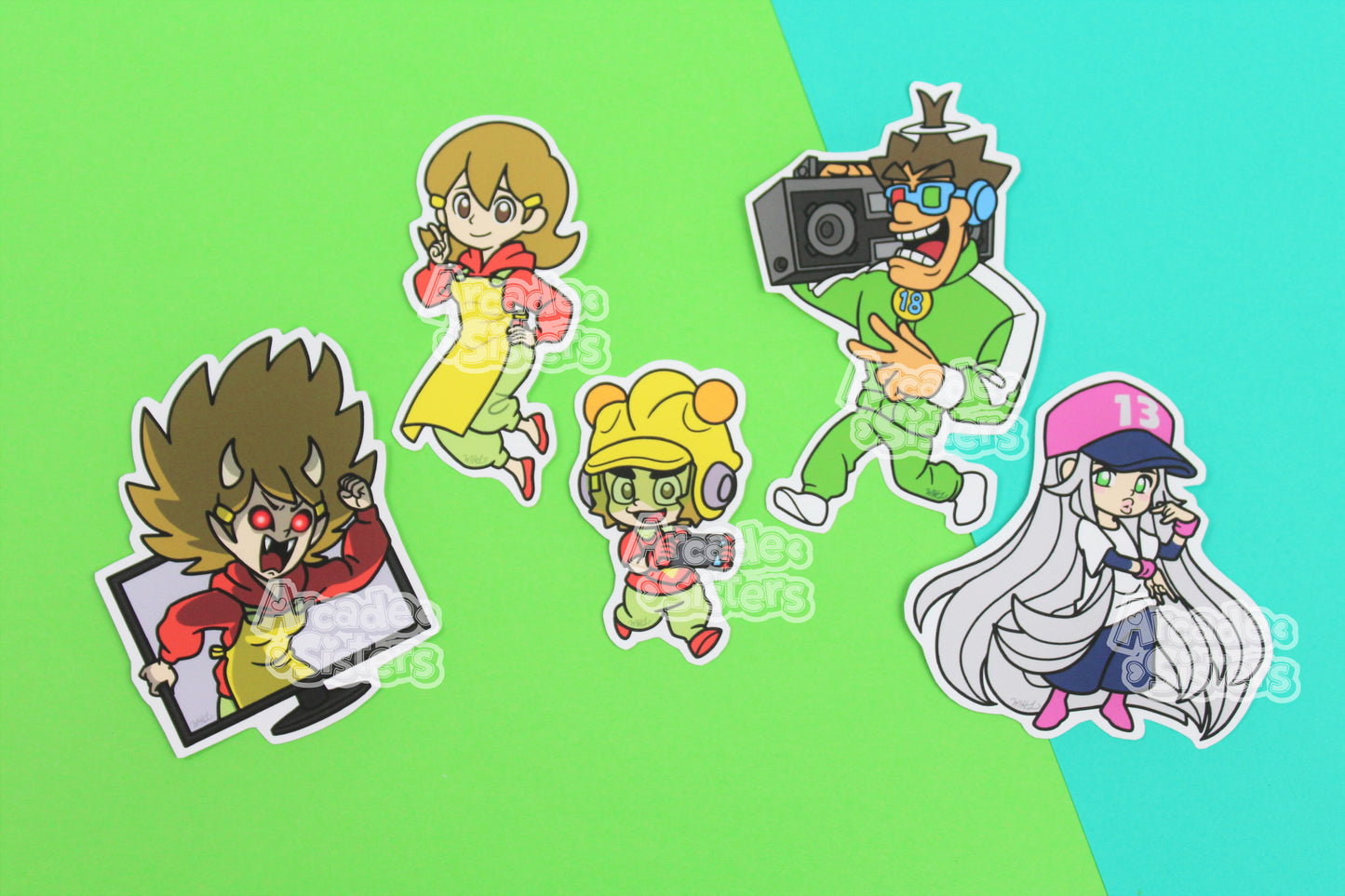 WarioWare Stickers & Badges