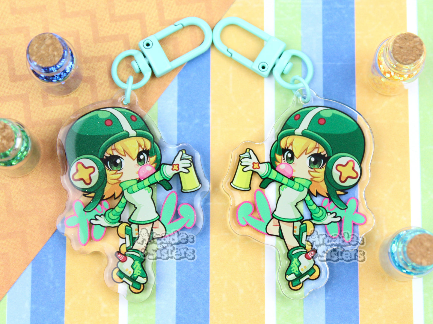Jet Set Radio Keychain