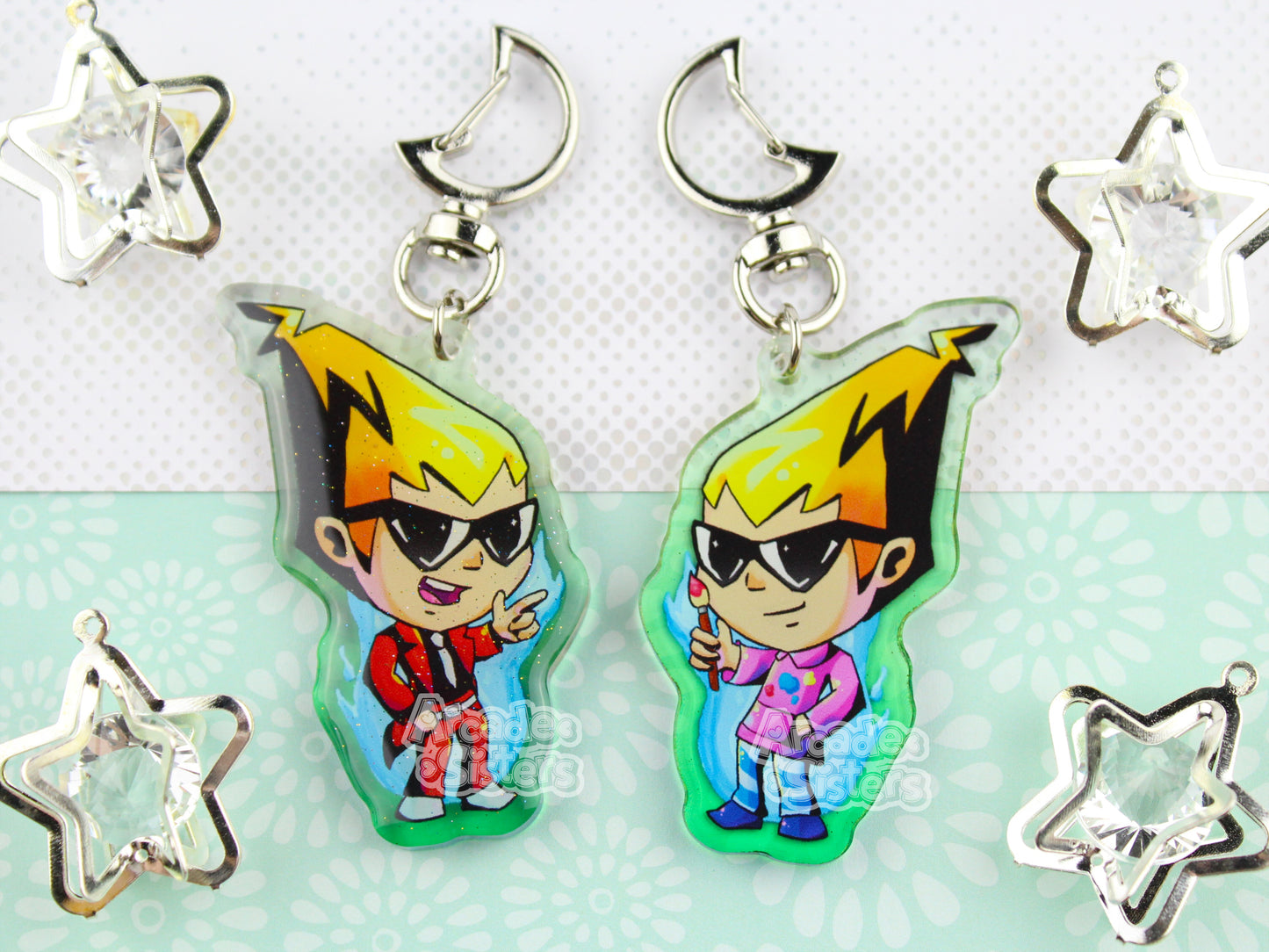 Tricky Ghost Keychain