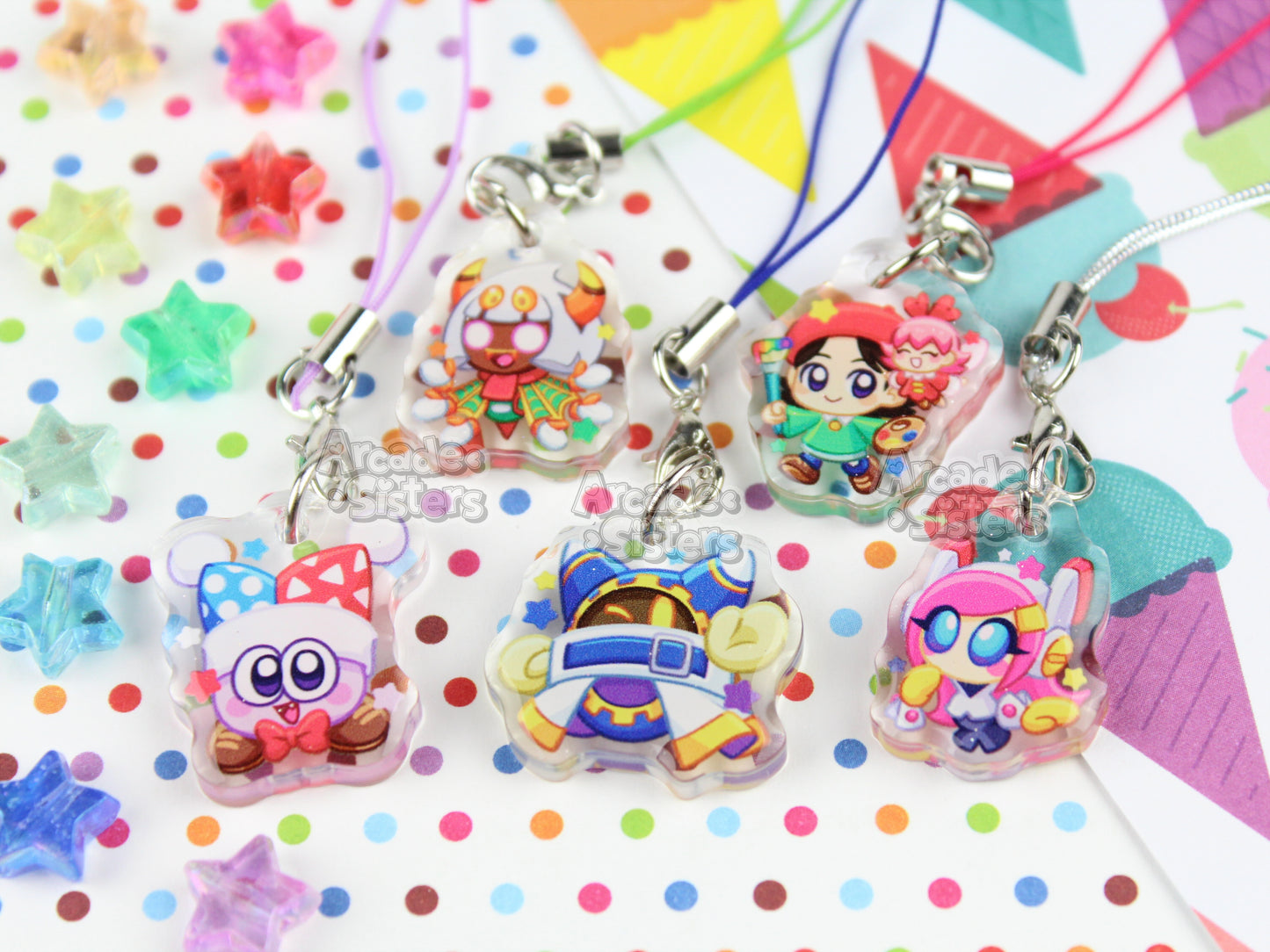 *NEW* Kirby Phone Charm