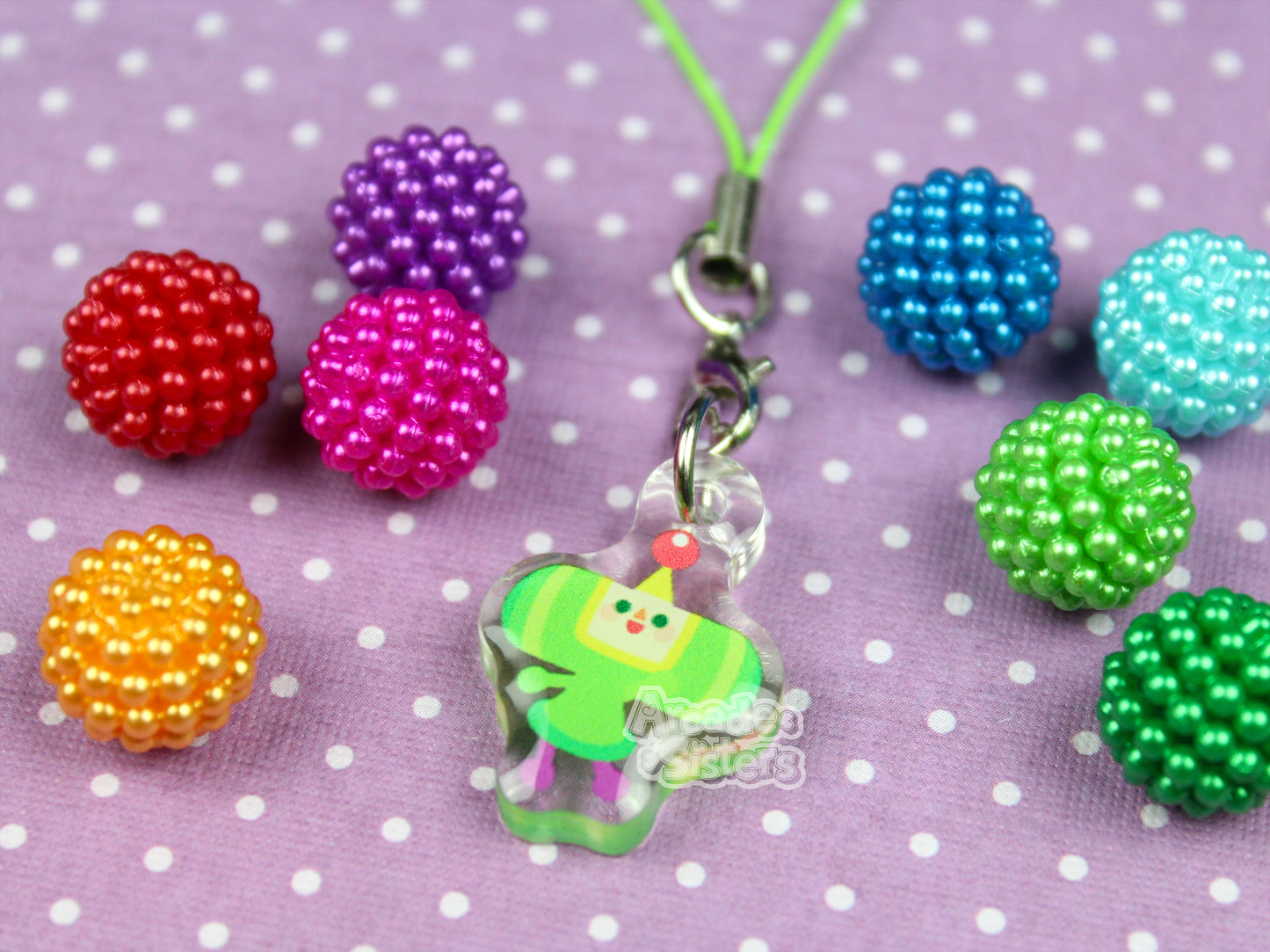 Katamari Phone Charm