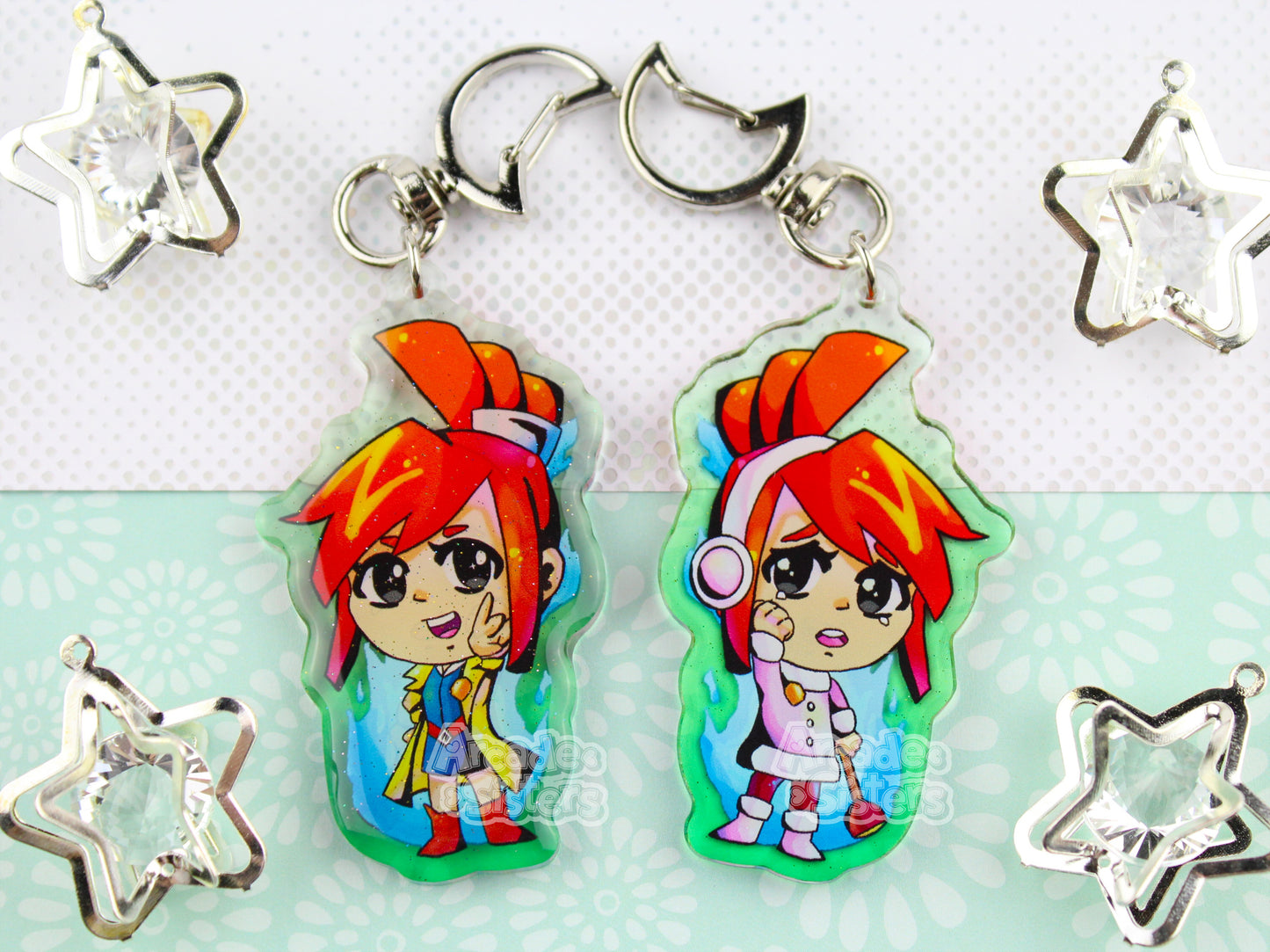 Tricky Ghost Keychain