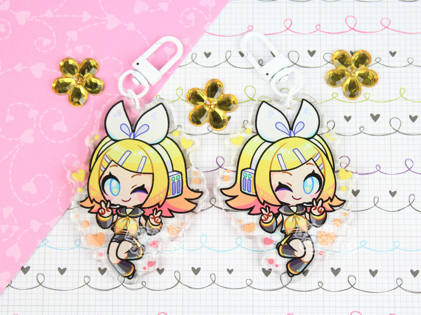 Vocaloid Keychain