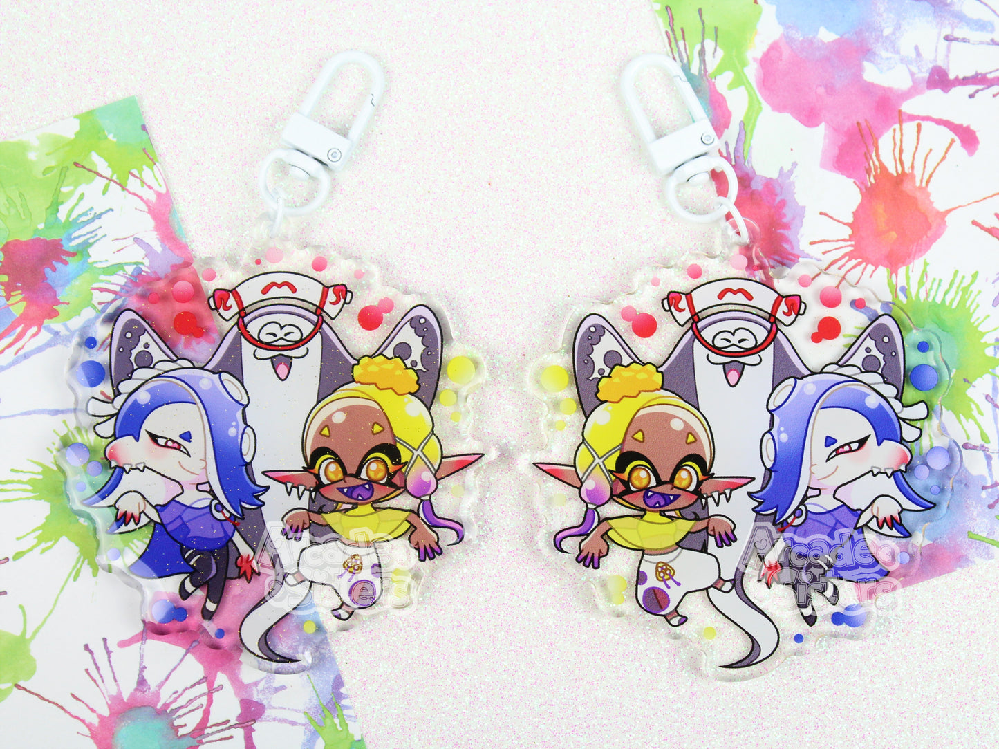 Splatoon Idols Keychain