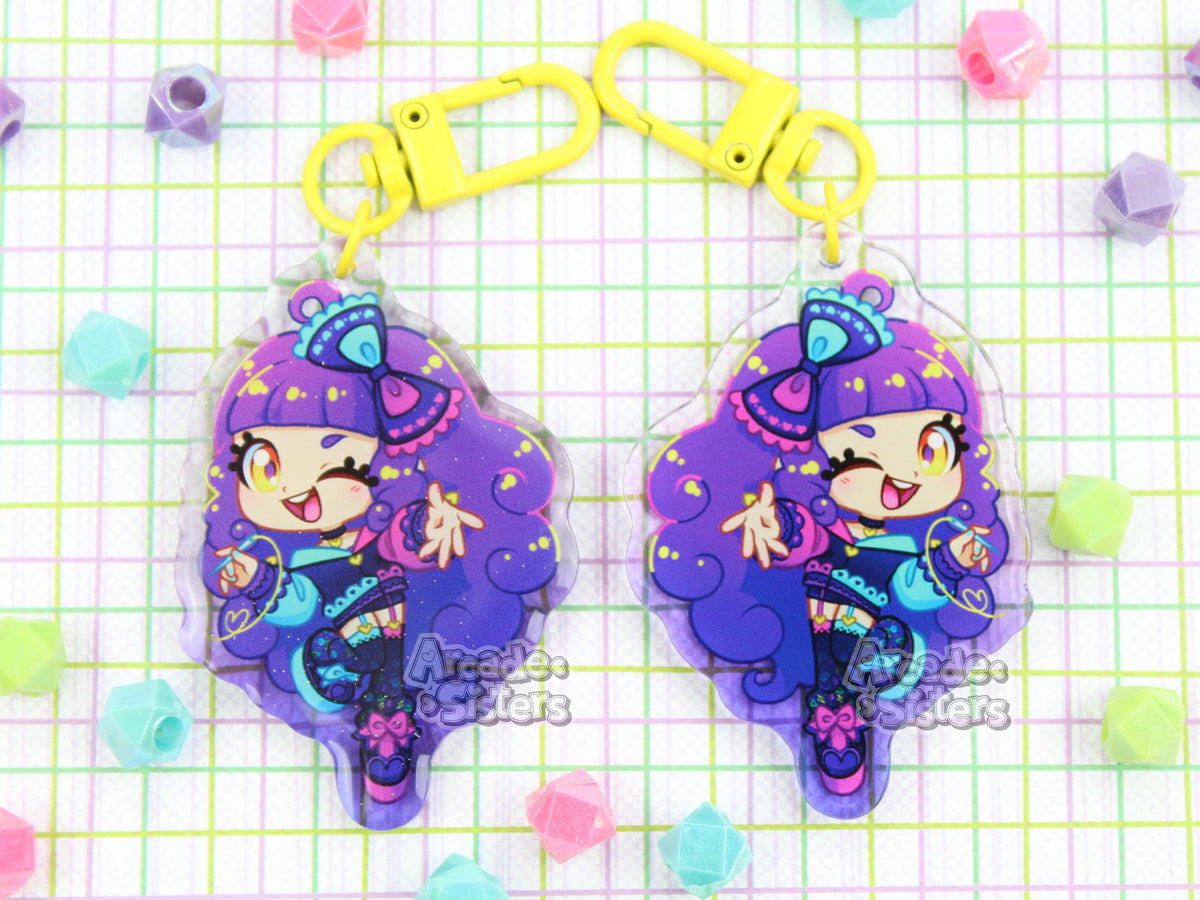 Arcade Sisters Keychain