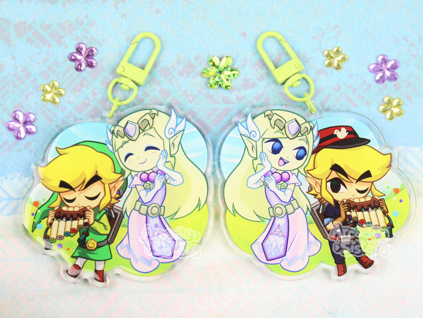 Toon Link Keychain