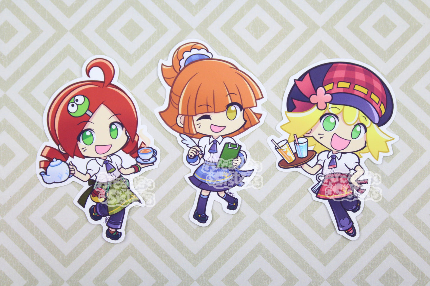 Puyo Café Stickers & Badges