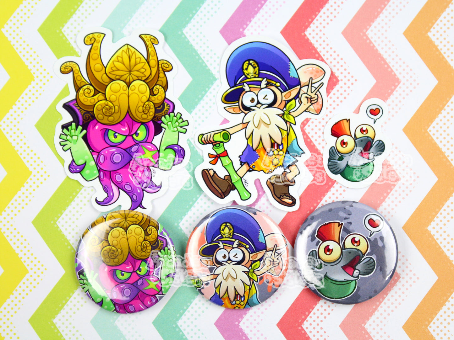 Splatoon Stickers & Badges