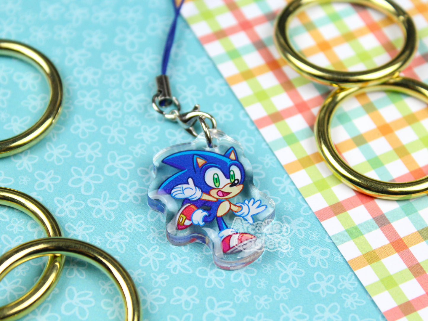 Sonic Phone Charm