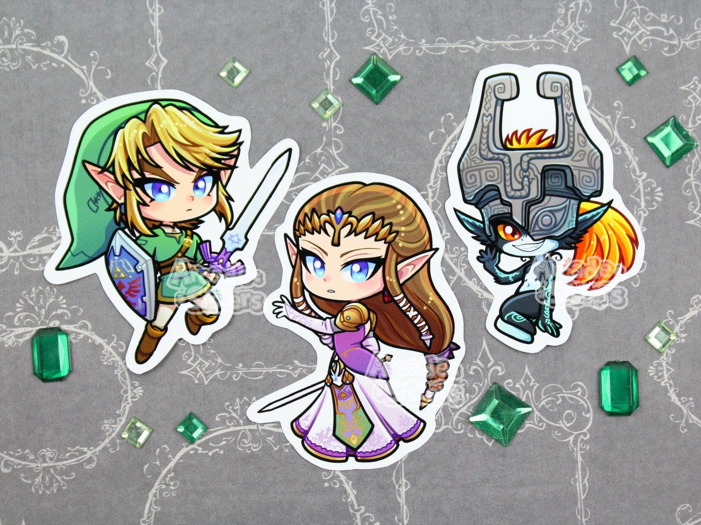 Twilight Princess Stickers & Badges