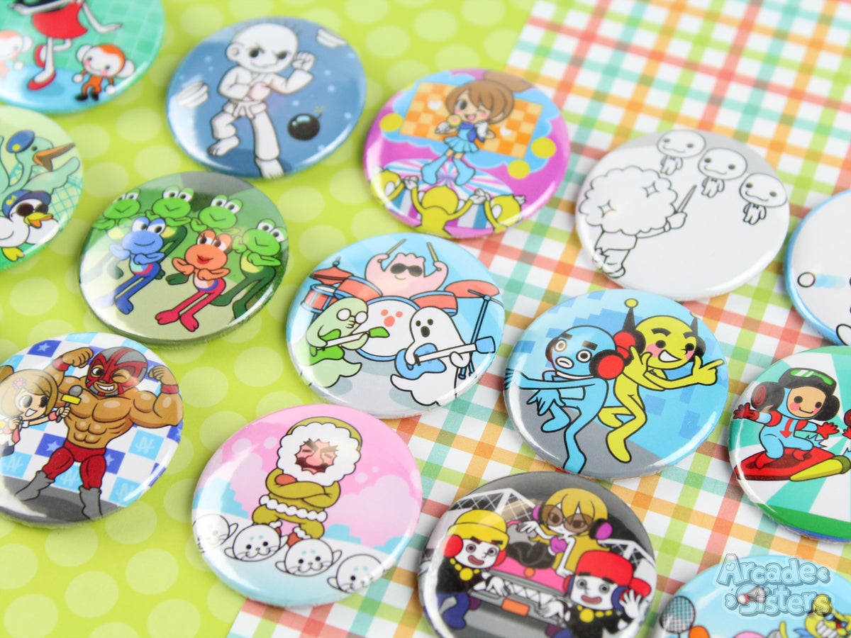 Rhythm Heaven Stickers & Badges