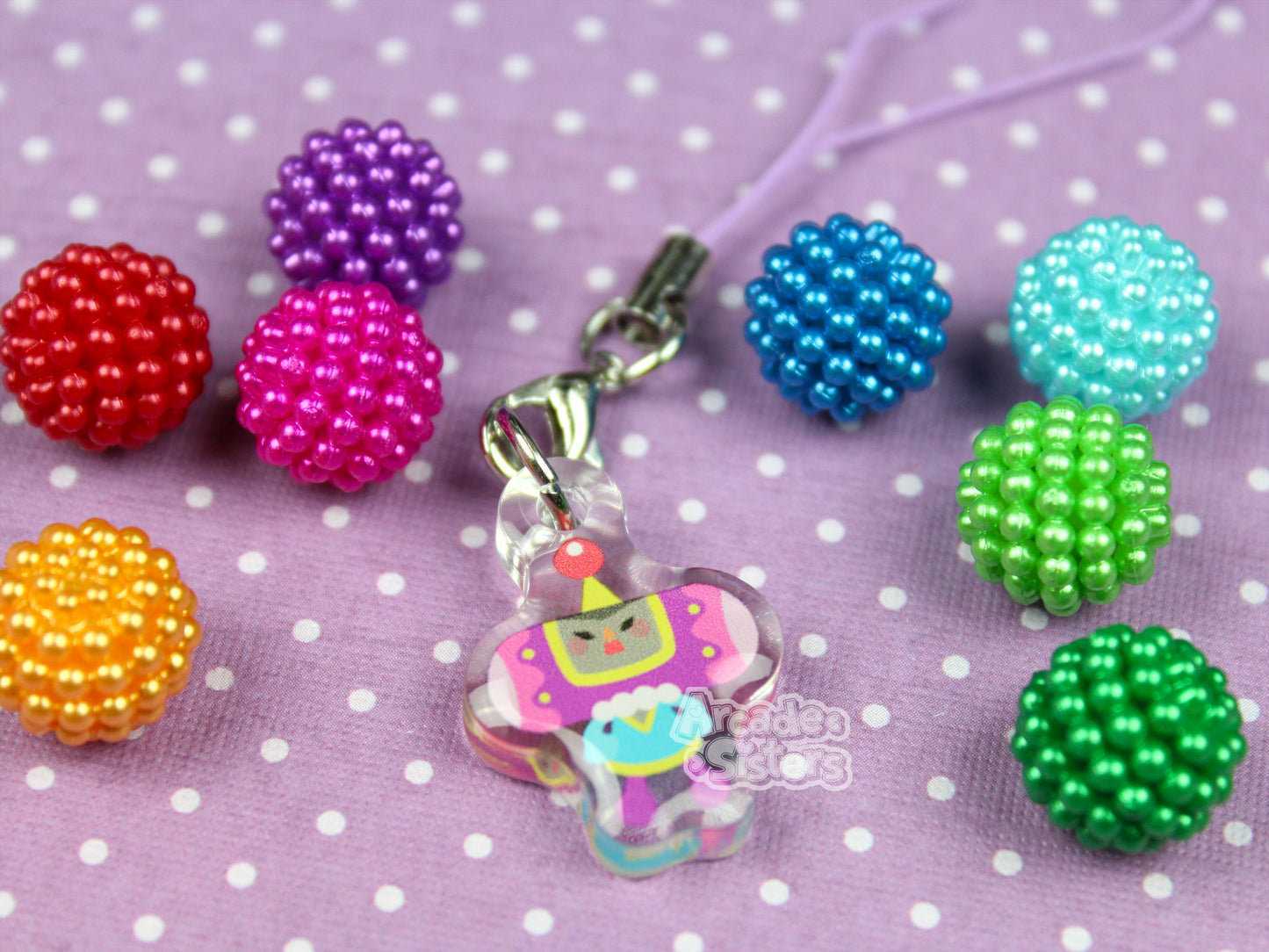 Katamari Phone Charm