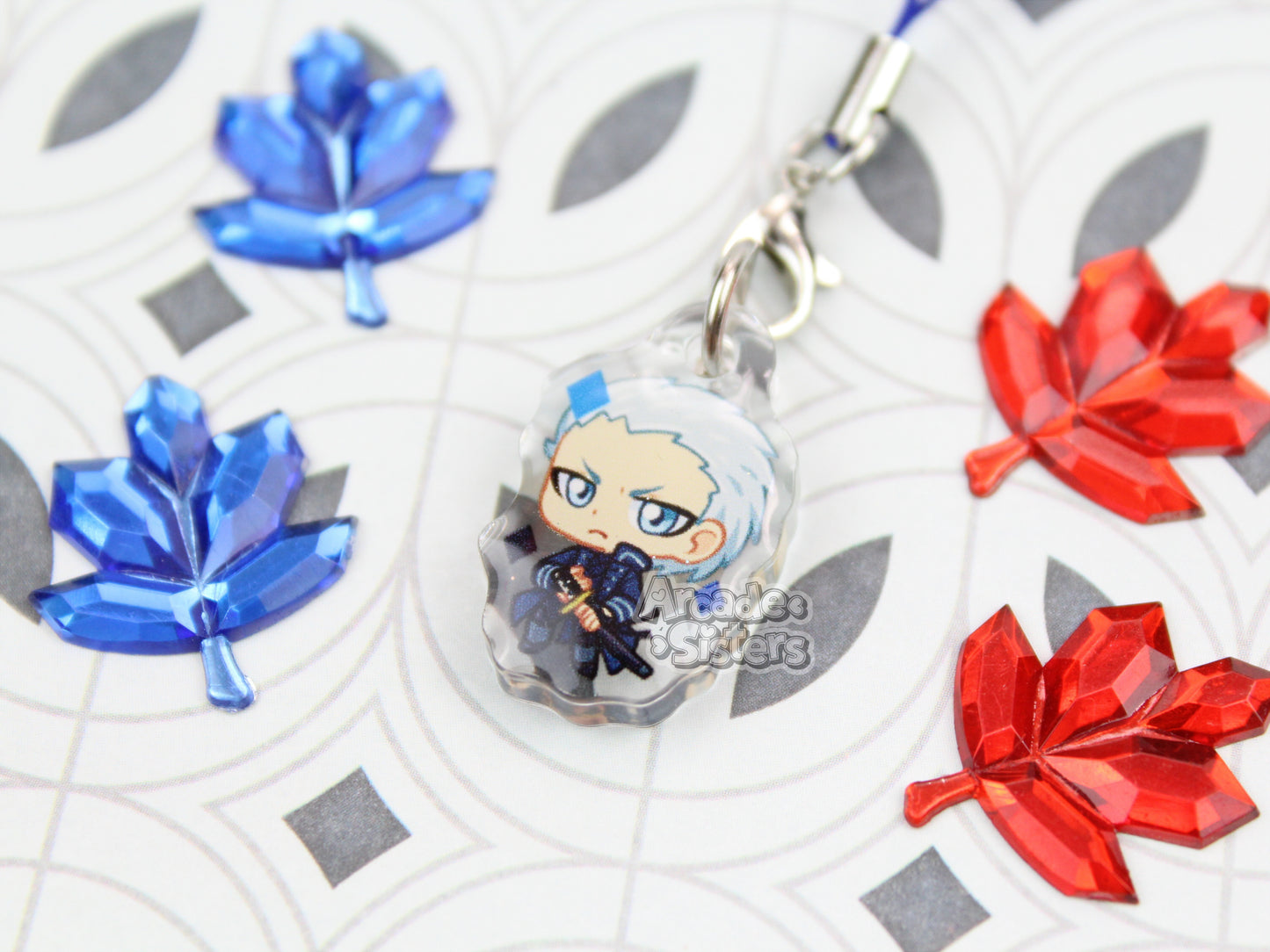 Crying Devil Phone Charm