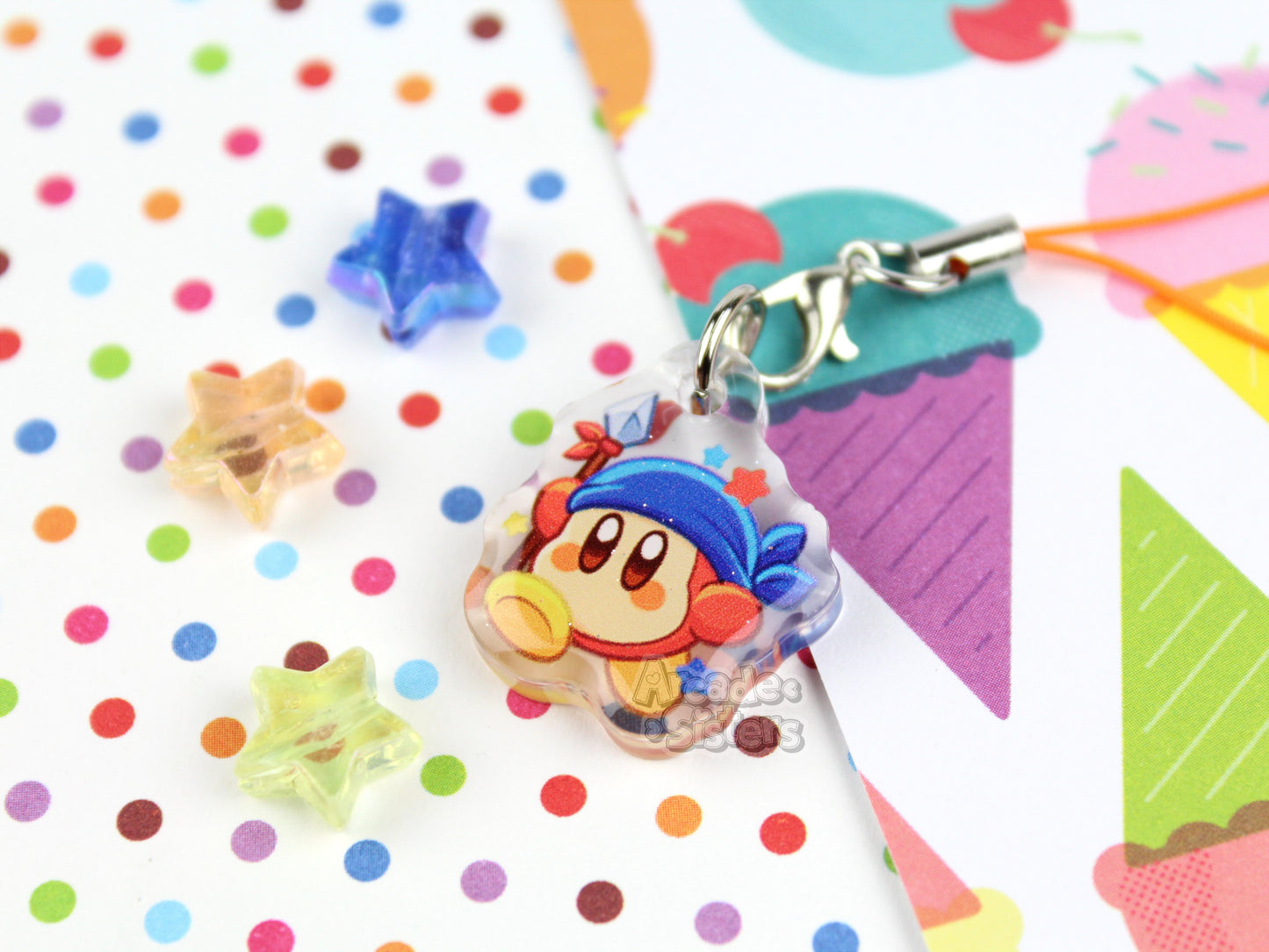 *NEW* Kirby Phone Charm