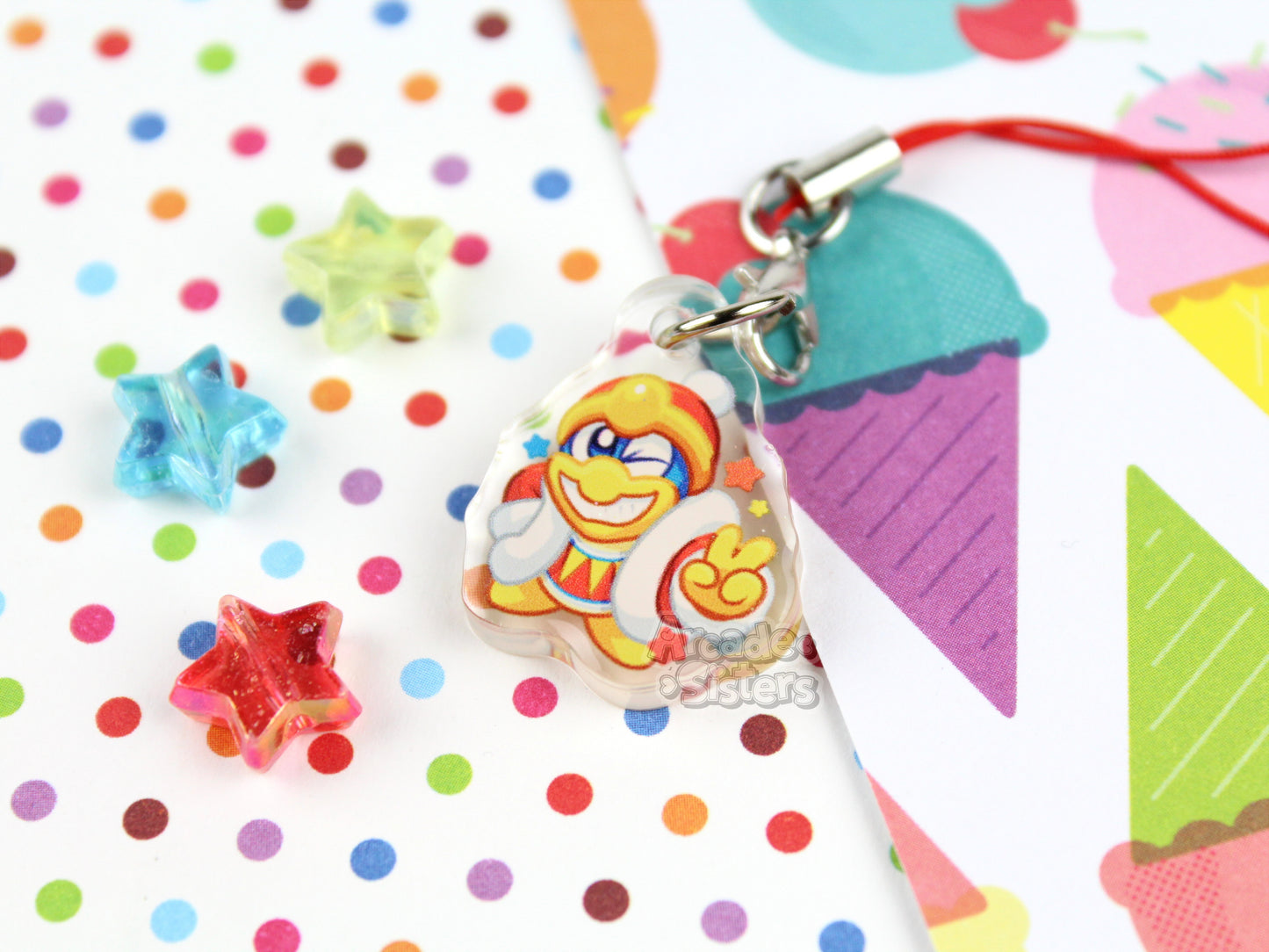 *NEW* Kirby Phone Charm